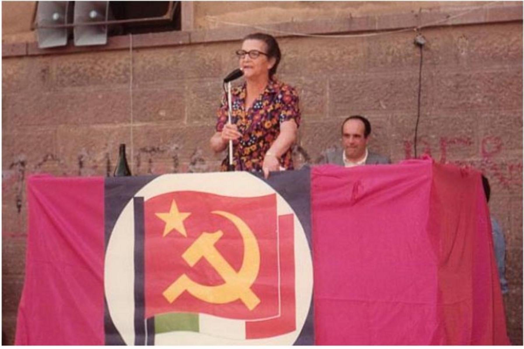 Nadia Gallico Spano, anni '80 (foto da https://www.comune.cinisello-balsamo.mi.it)