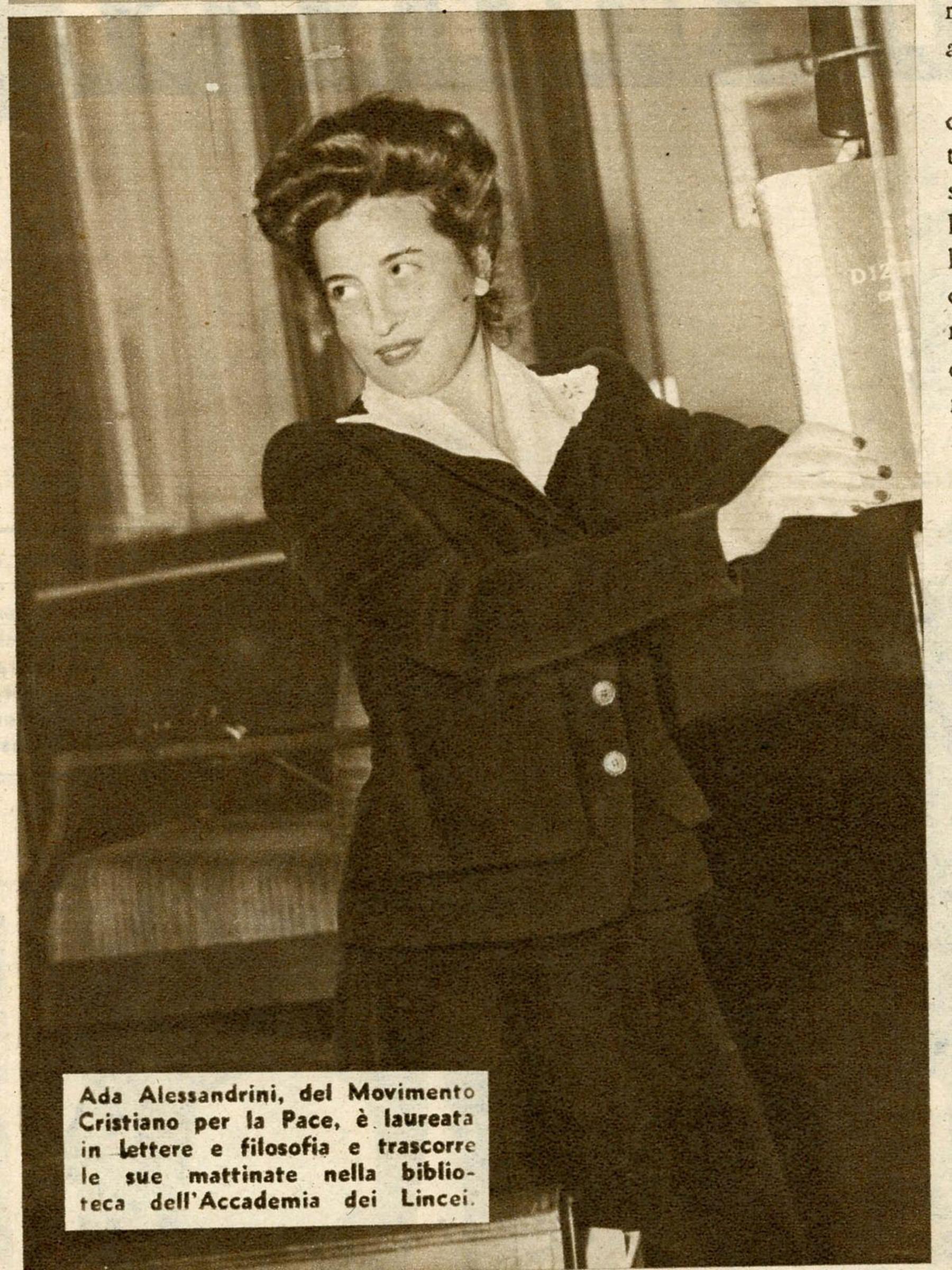 Ada Alessandrini, 1953