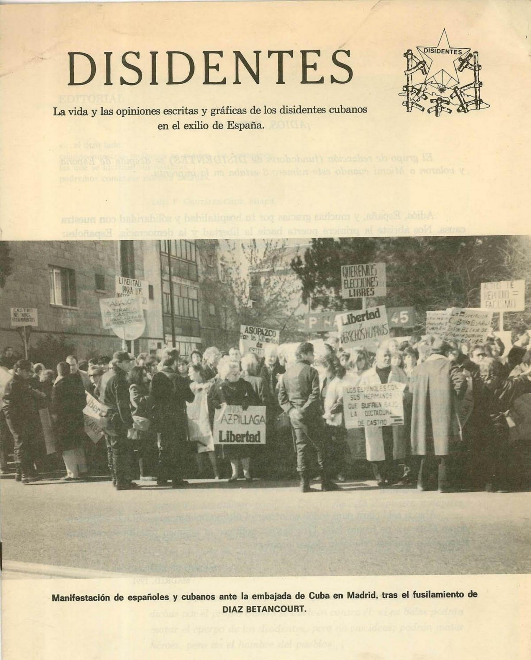 «Disidentes», 1992