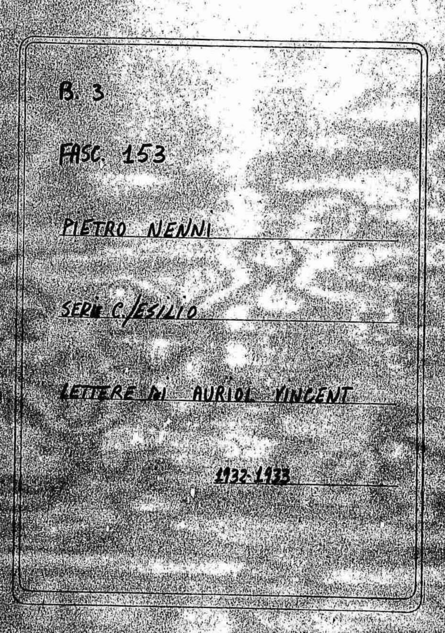 Auriol Vincent, 1932 giu. - 1933 dic.