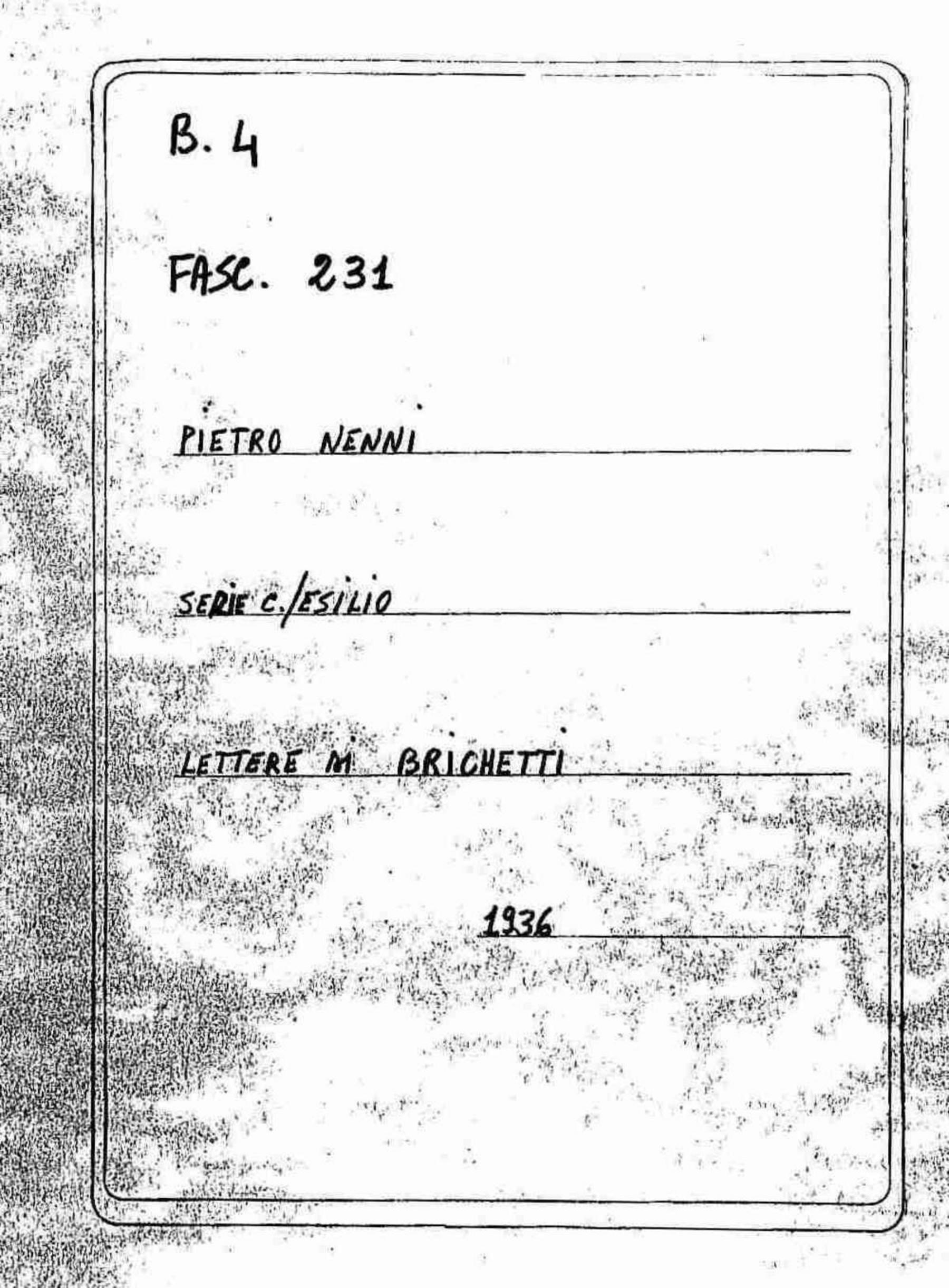 Brichetti, 1936 gen. 26