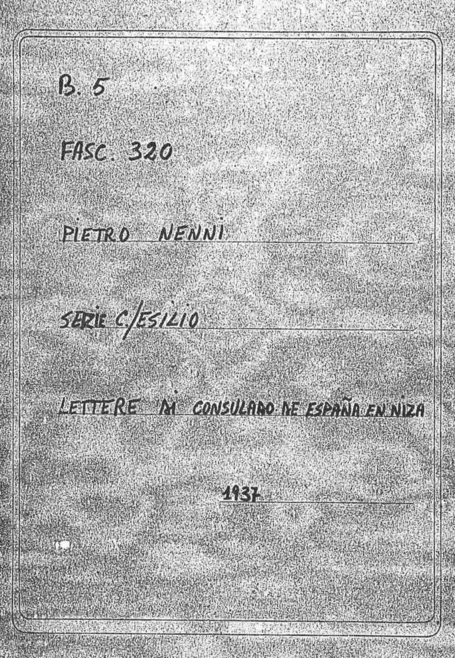Consulado de España en Niza, 1937 ott. 13