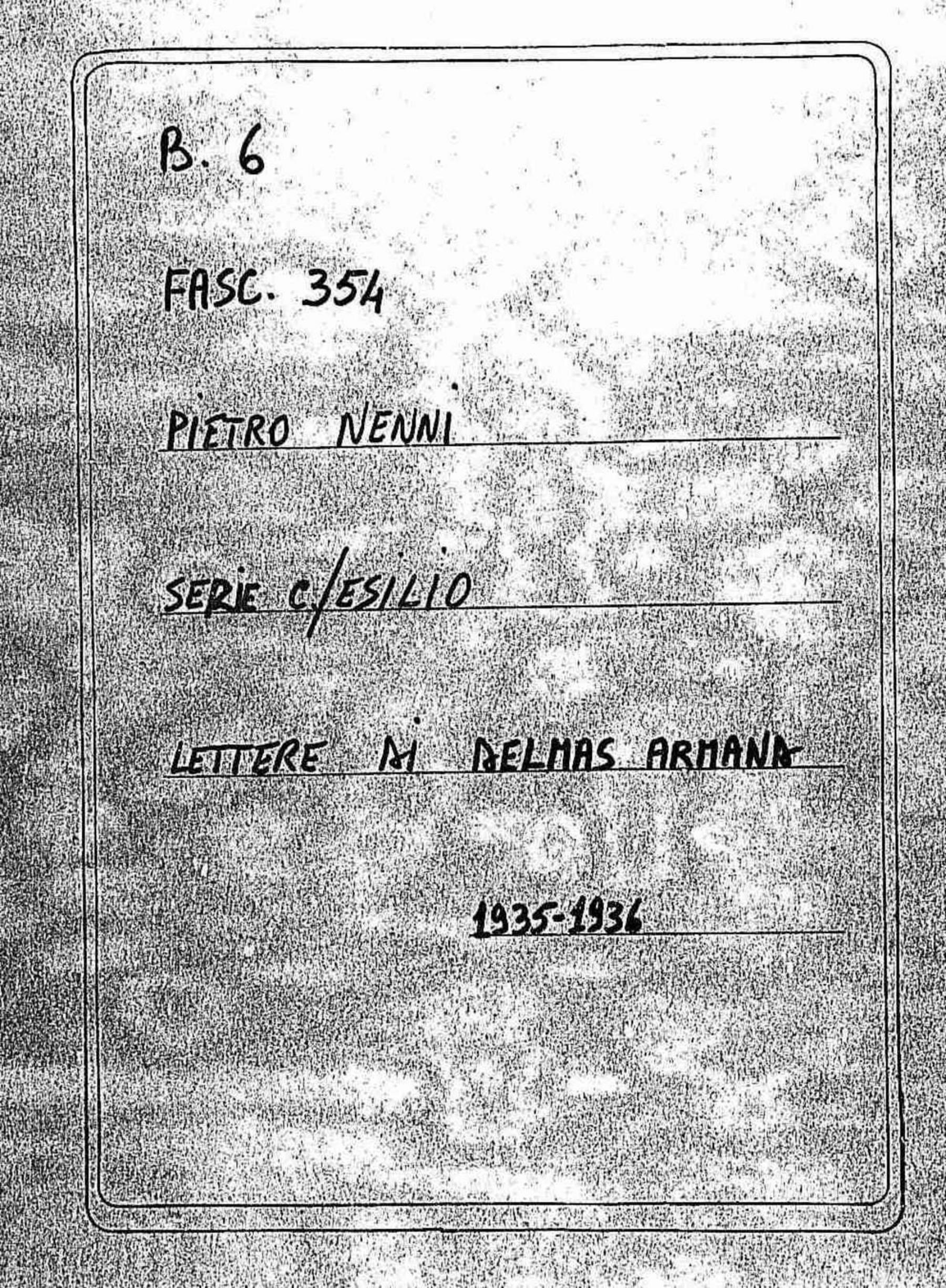 Delmas Armand, 1935 dic. 27 - 1936 feb. 3