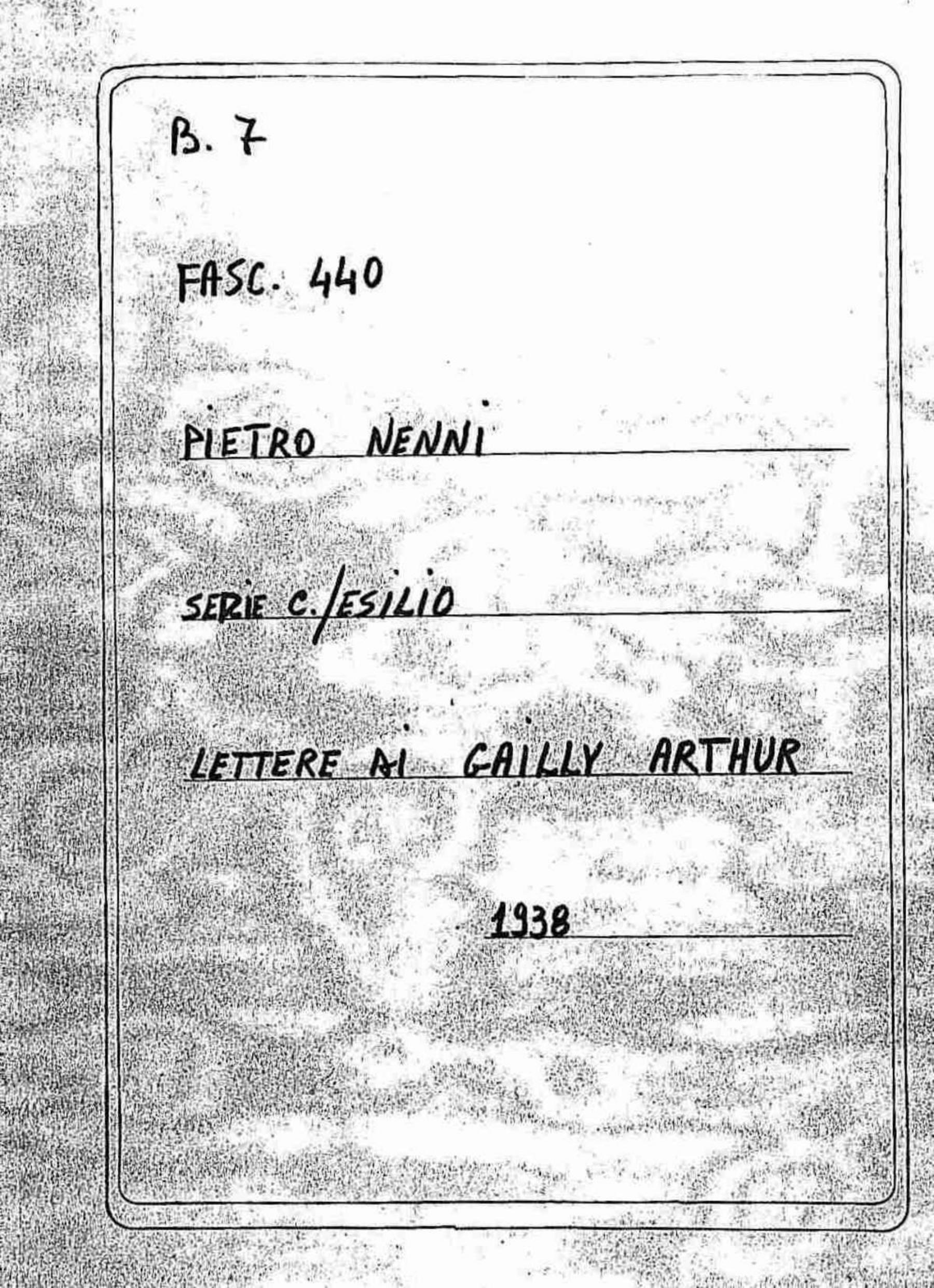 Gailly Arthur, 1938 feb. 23 - mar. 3
