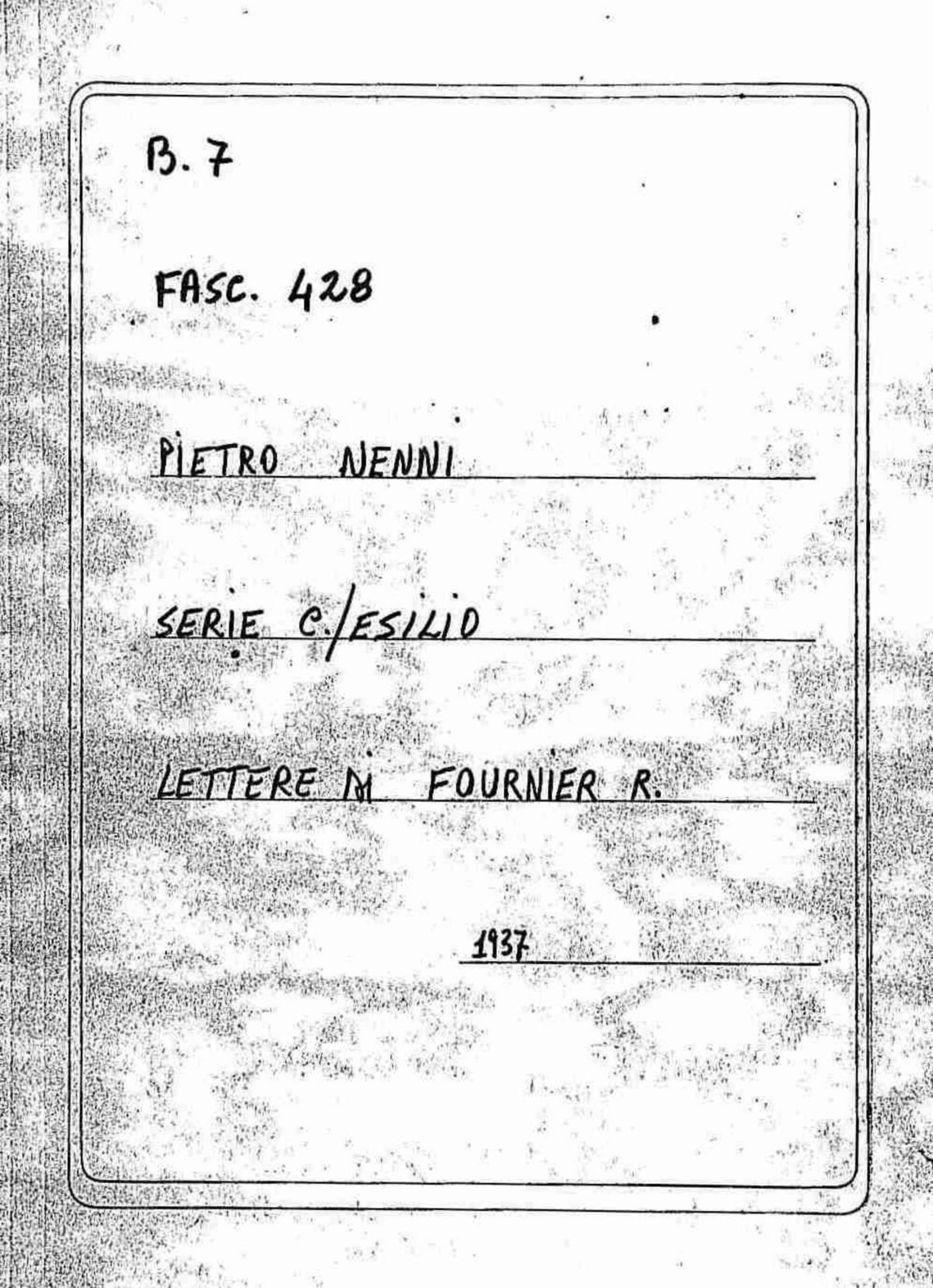Fournier R., 1937 apr. 3