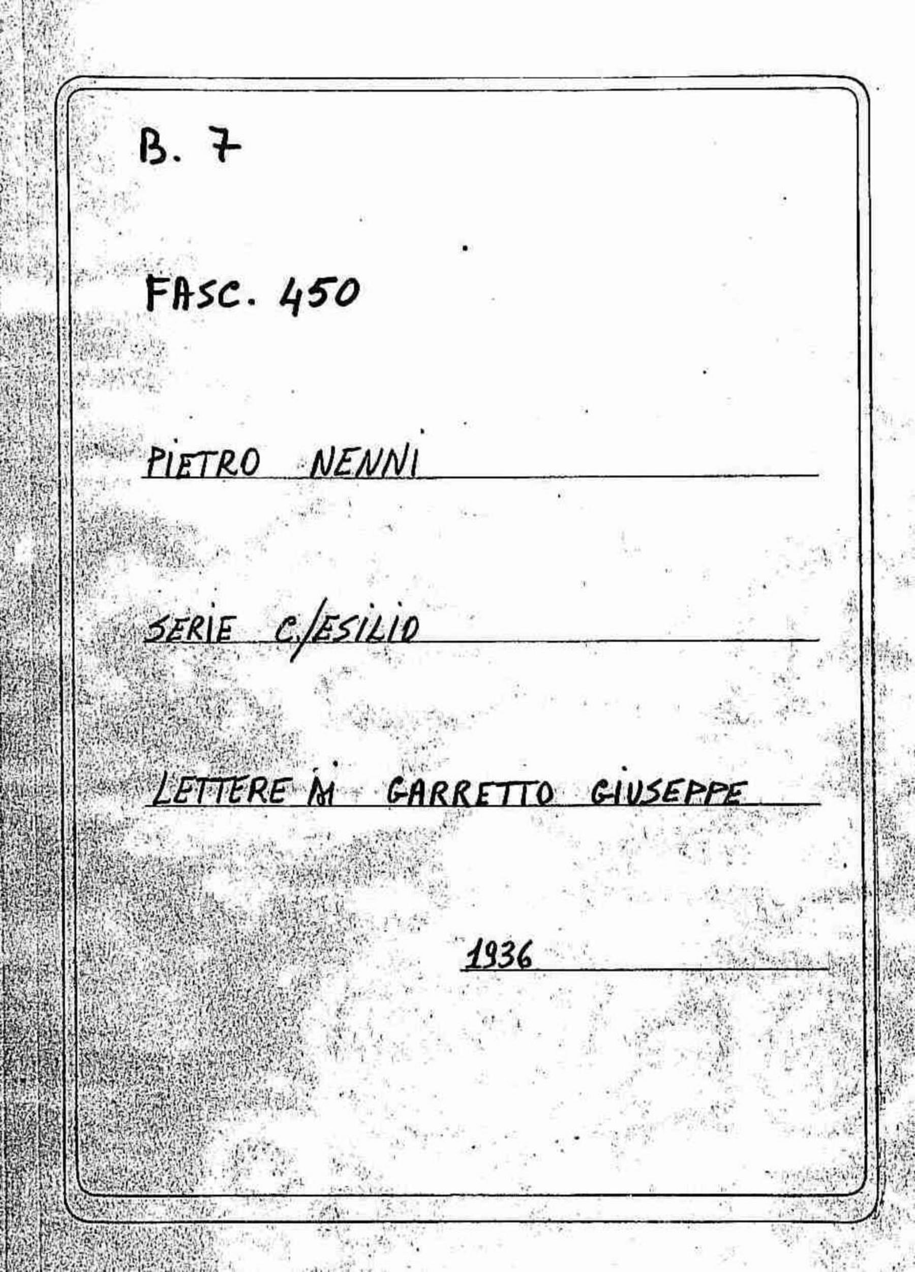 Garretto Giuseppe(?), 1936 ott. 14