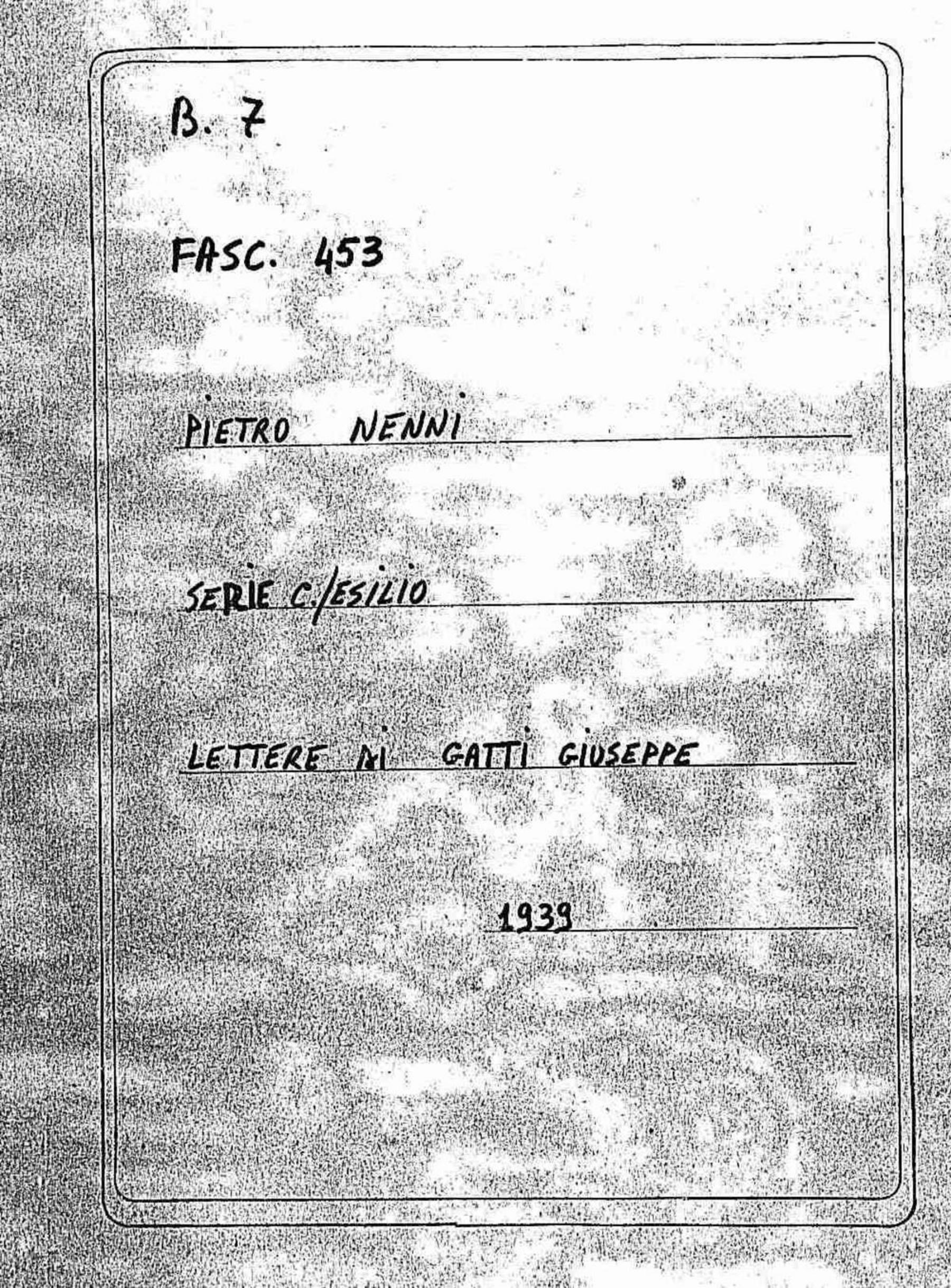Gatti Giuseppe, 1939 giu. 30