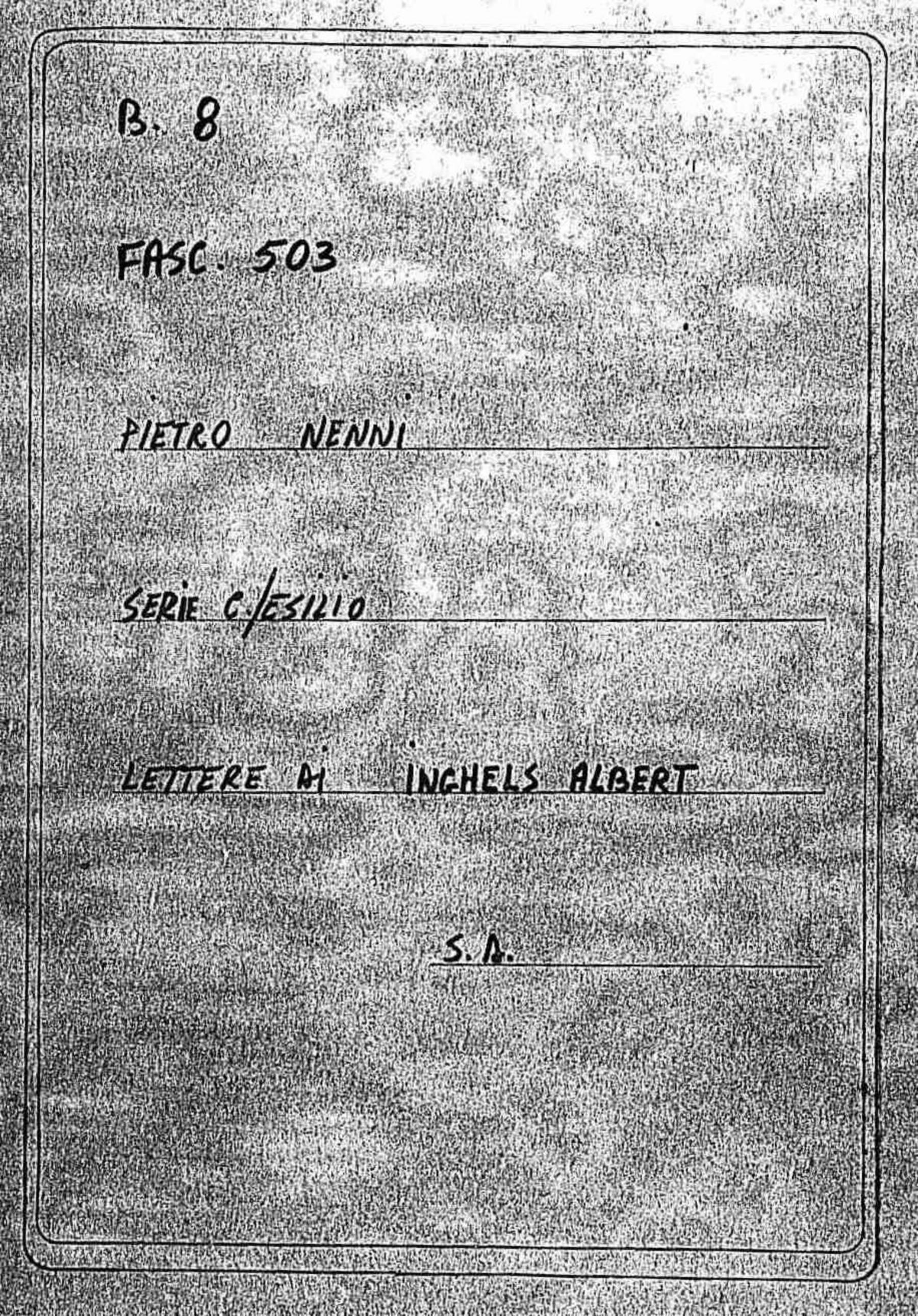 Inghels Albert, s.d.