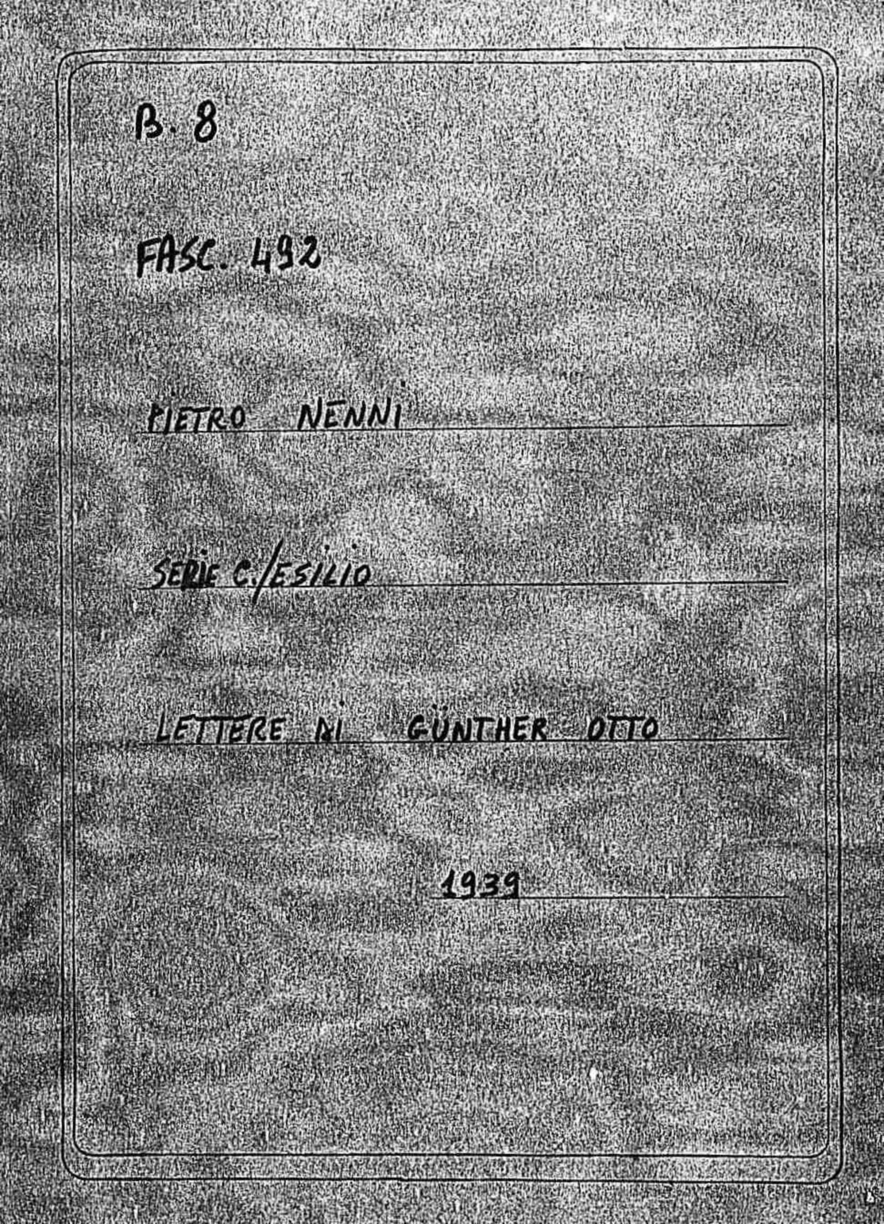 Günther Otto, 1939 ago. 8