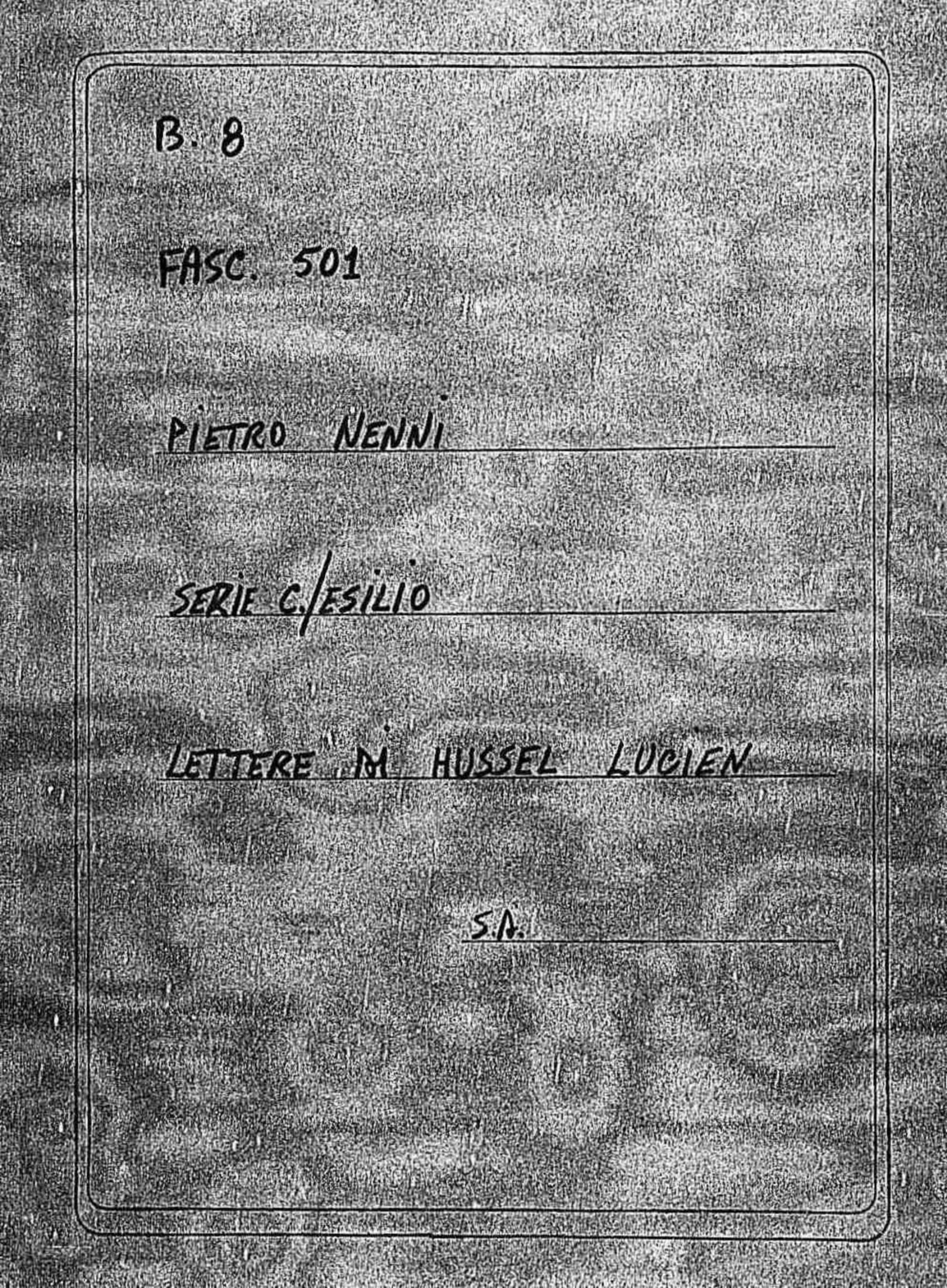 Hussel Lucien, s.d.