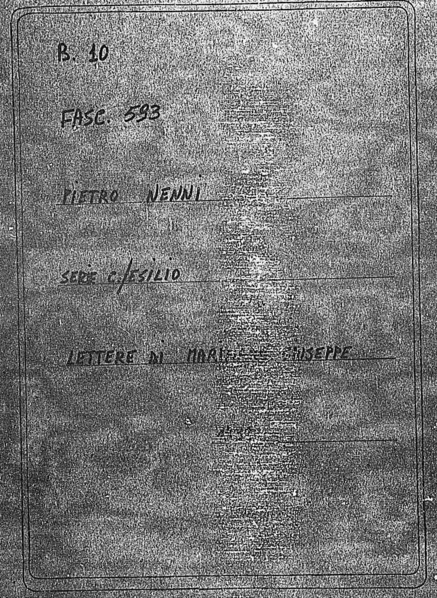 Marinaro Giuseppe, 1939 gen. 31