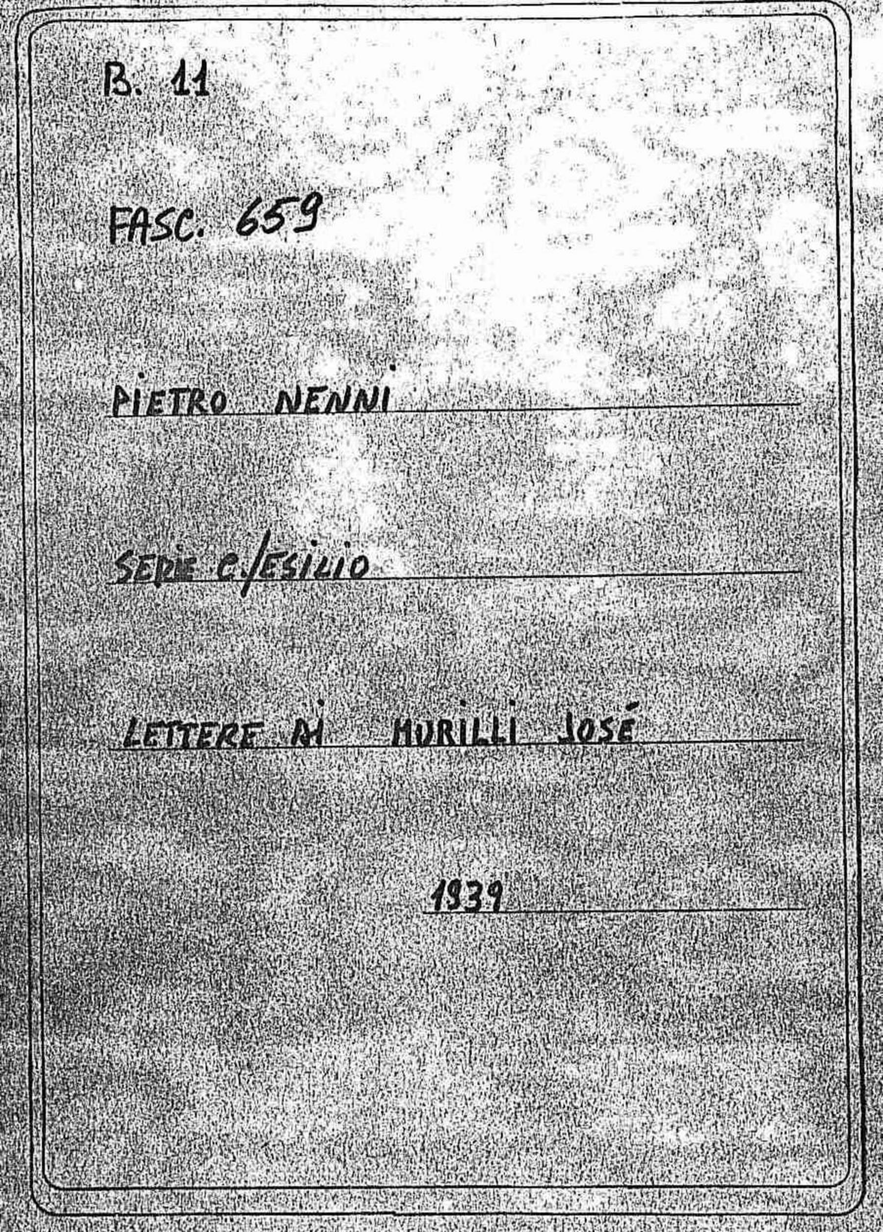 Murilli José, 1939 feb. 12