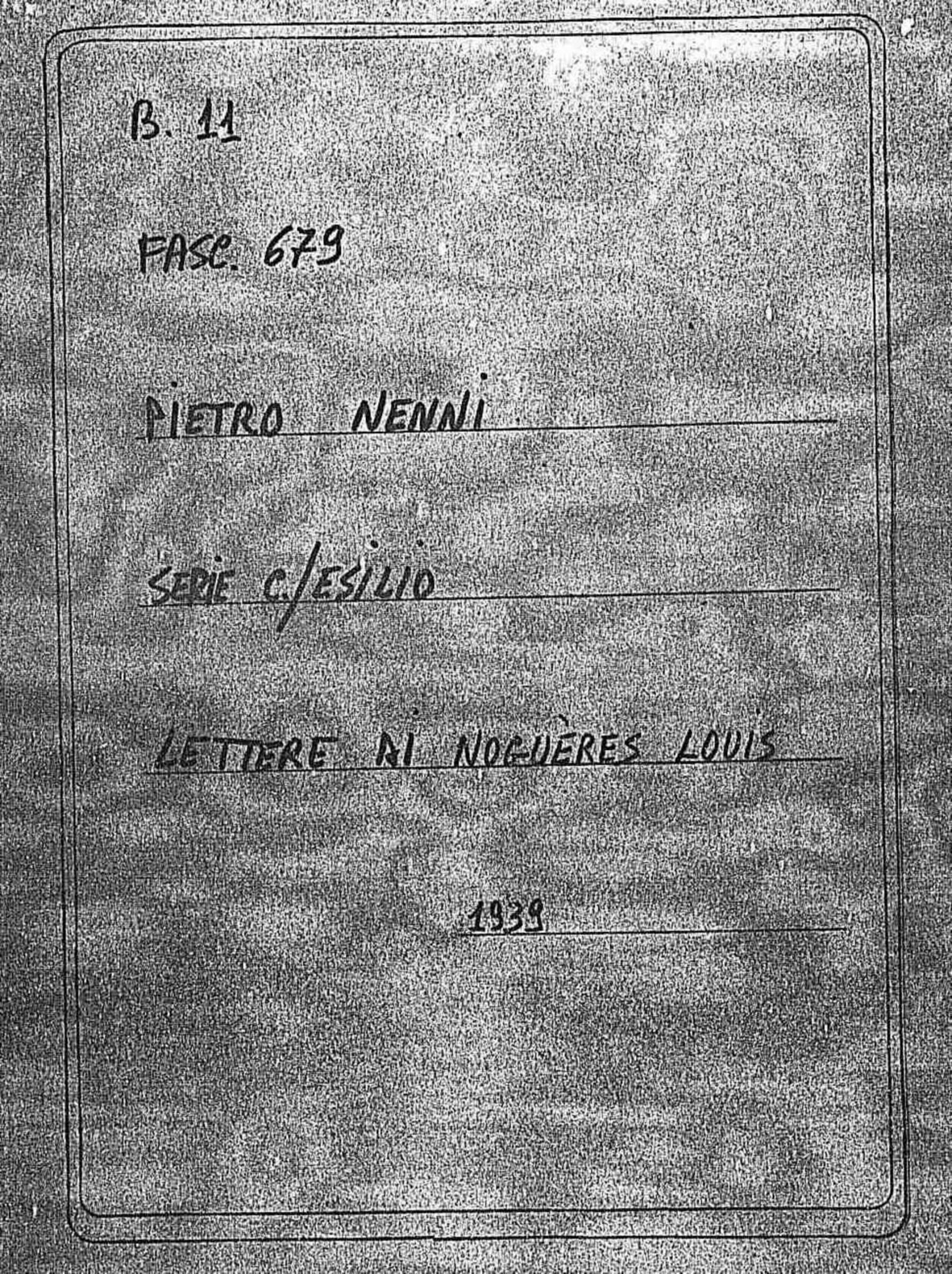 Nogueres Louis, 1939 mag. 20