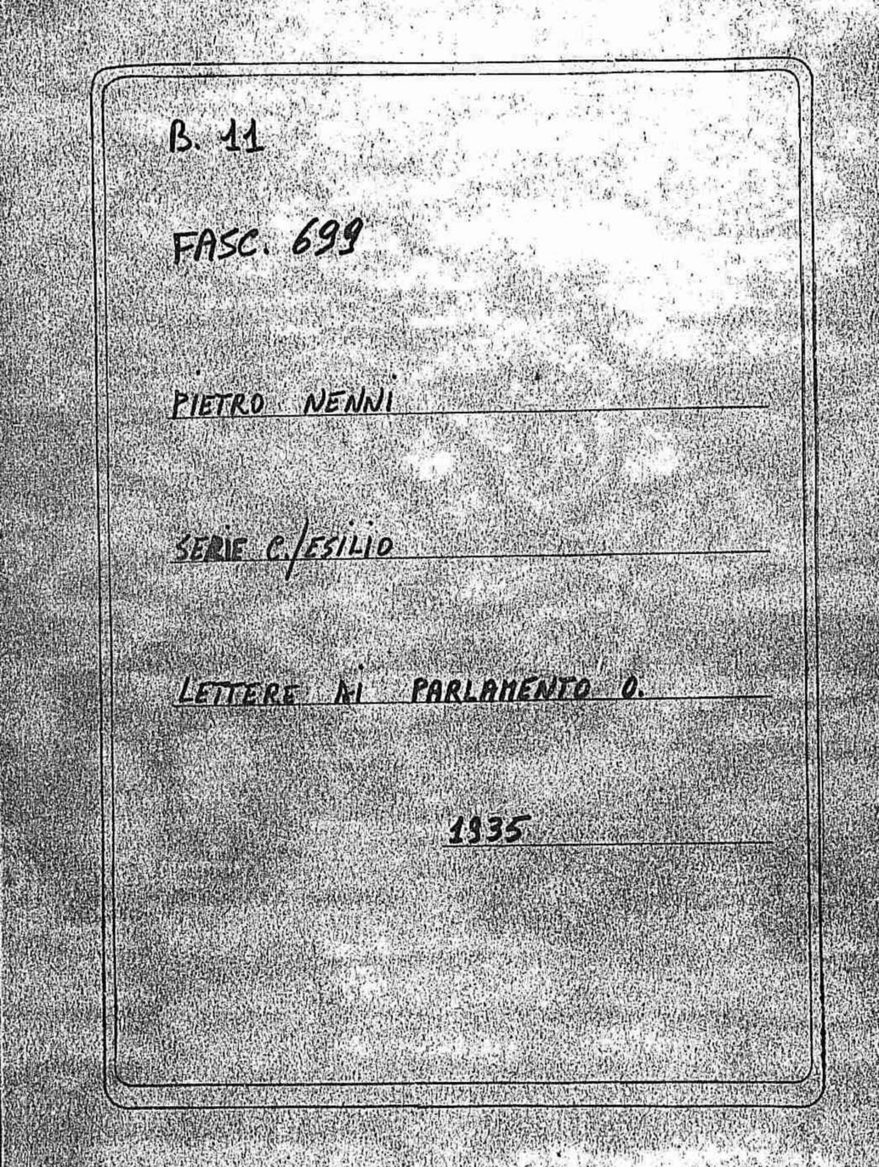 Parlamento O., 1935 feb. 4
