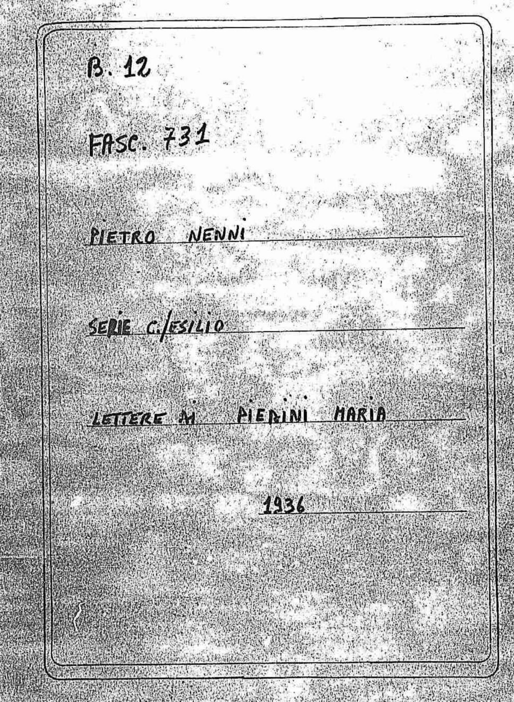 Piedini Maria, 1936 mar. 17