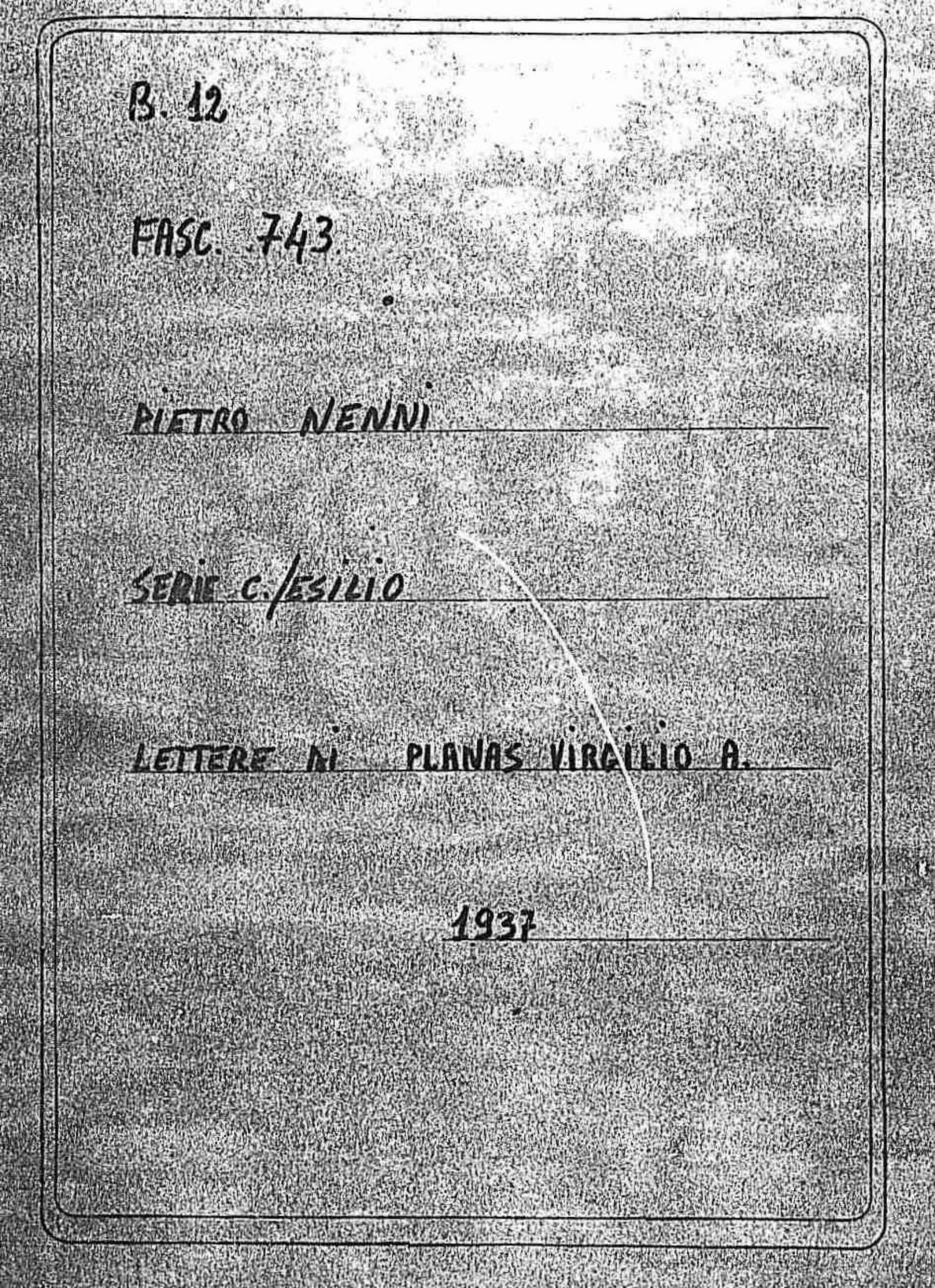 Planas Virgilio A, 1937 feb. 15
