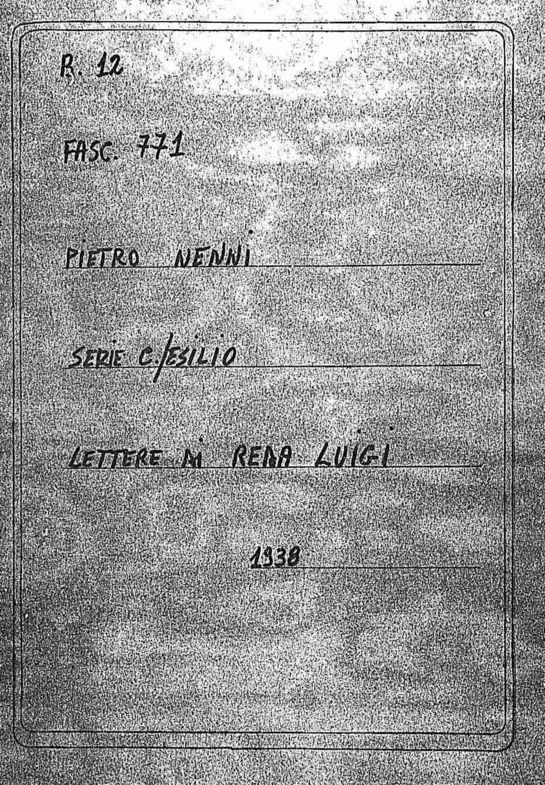 Reda Luigi, 1938 gen. 4