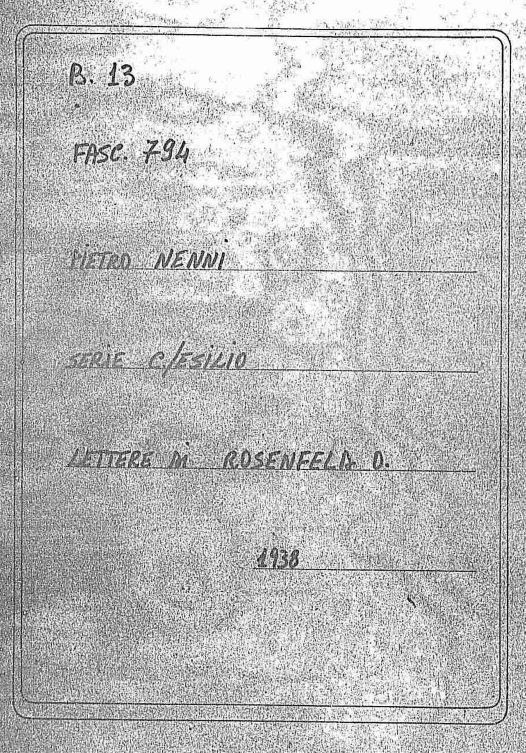 Rosenfeld O., 1938 feb. 4