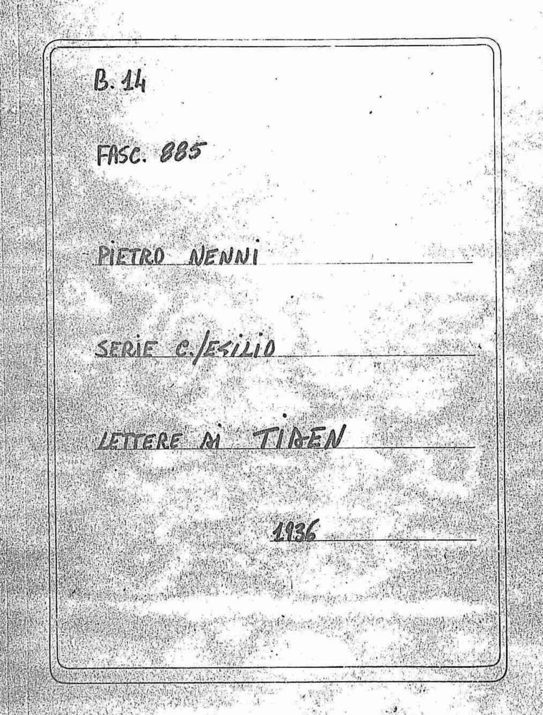 Tiden (Casa Editrice del Partito Socialista Svedese), 1936 mar. 9