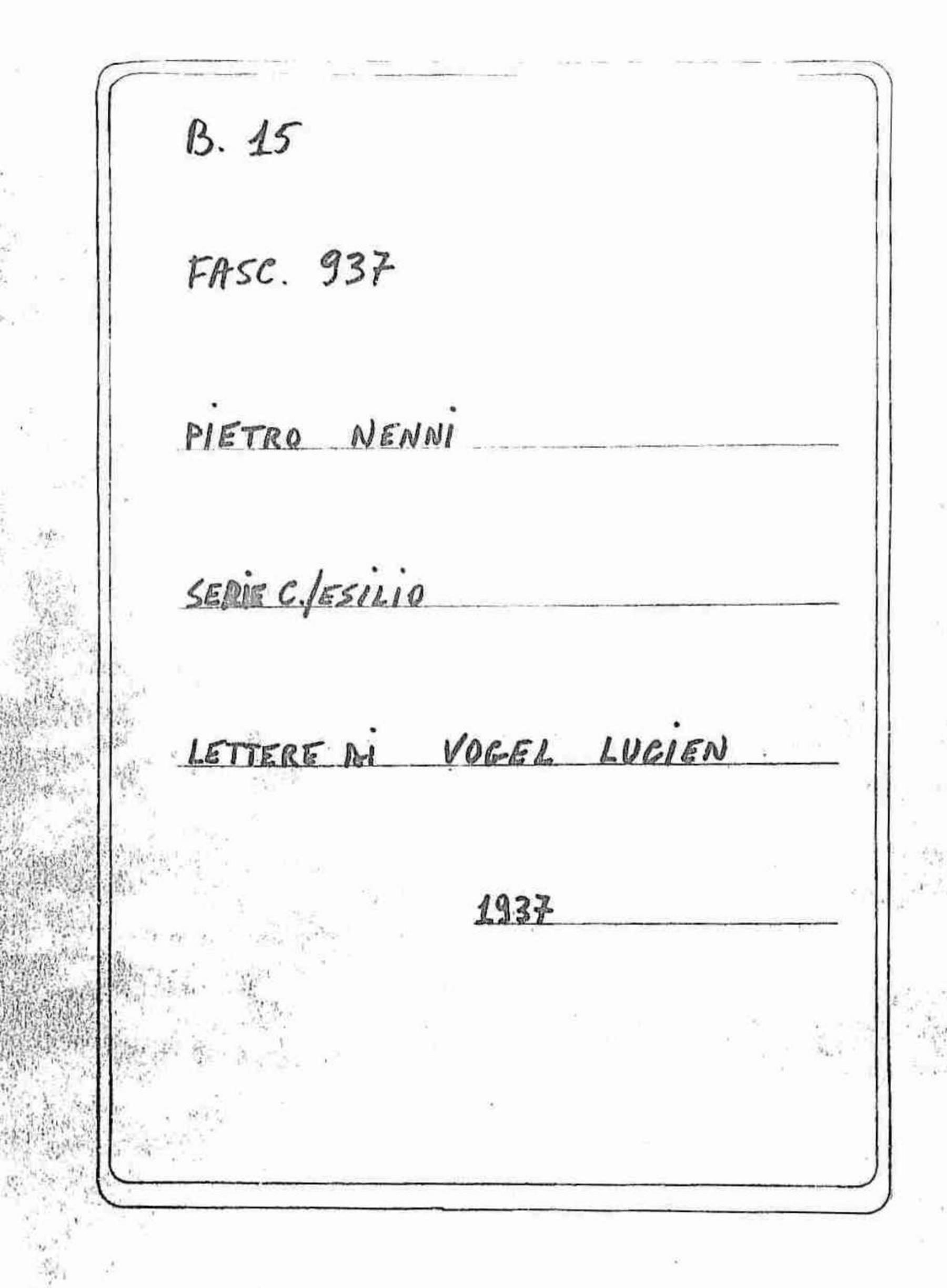 Vogel Lucien, 1937 ago. 9