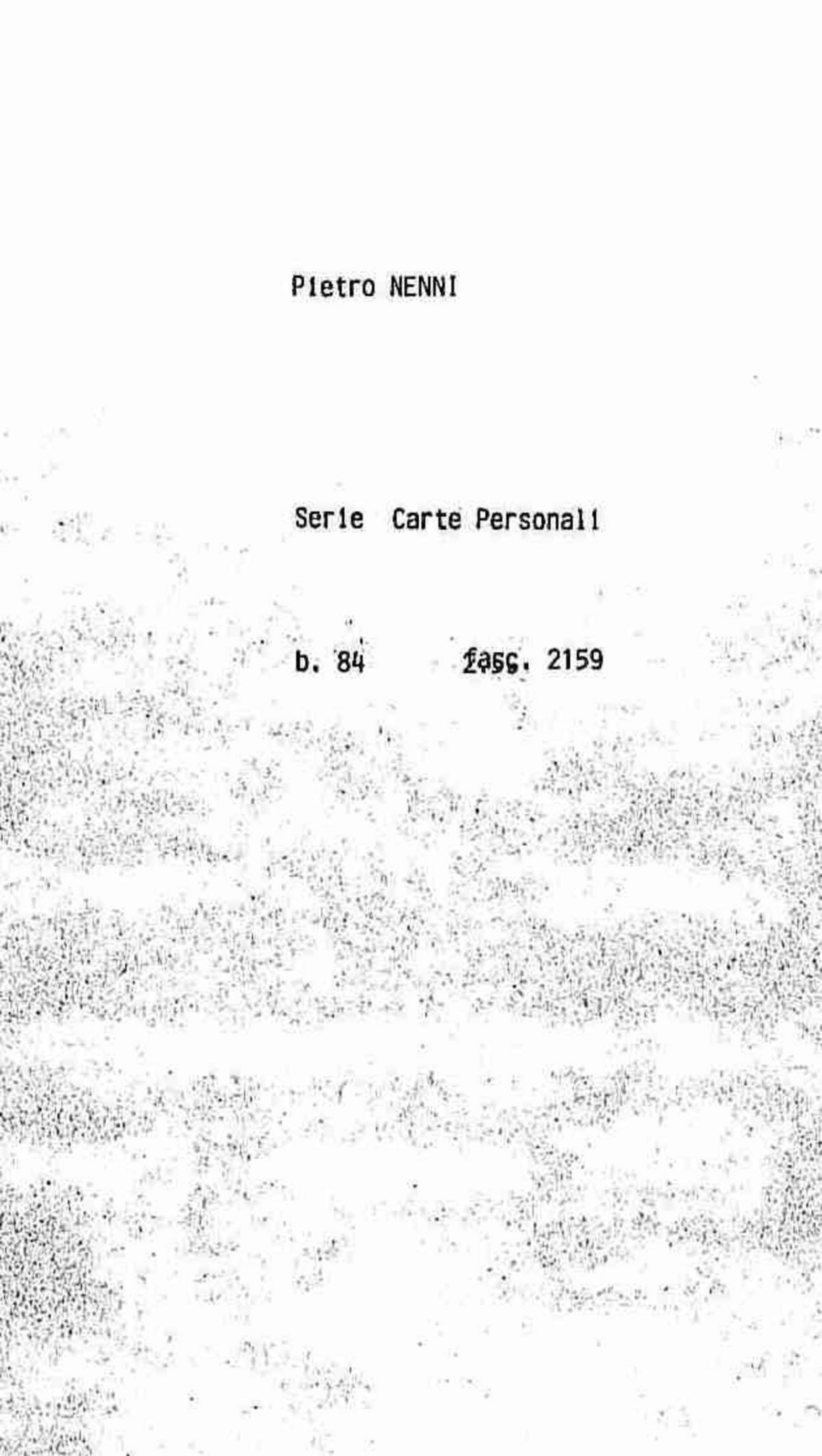 Lettera di dimissioni di Pietro Nenni dal partito repubblicano e risposta, 1920 ott.