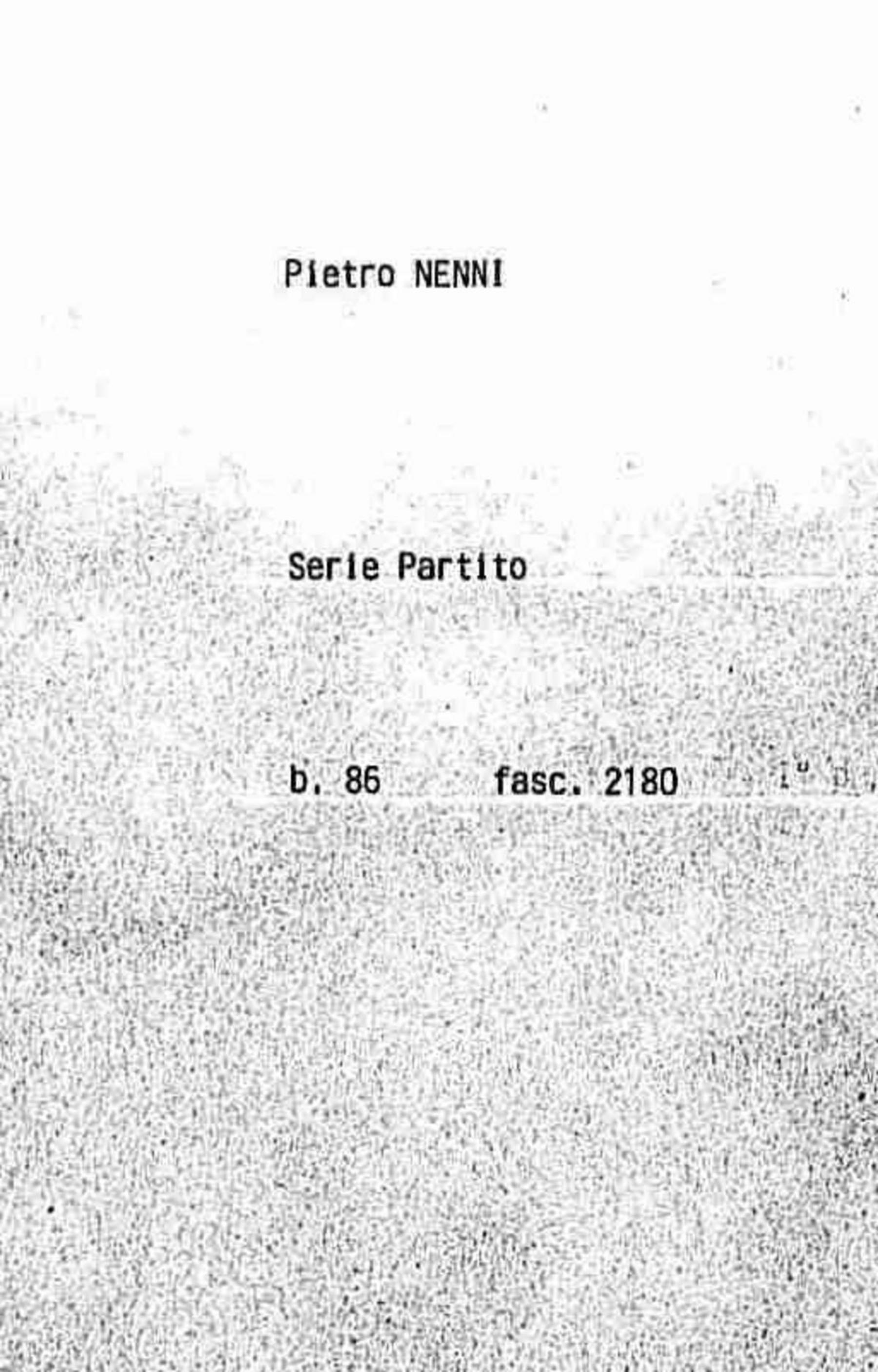Trattiva per l'alleanza antifascista. Posizione del PSI in caso di guerra, 1937 dic. 2 - 1939 ago. 16