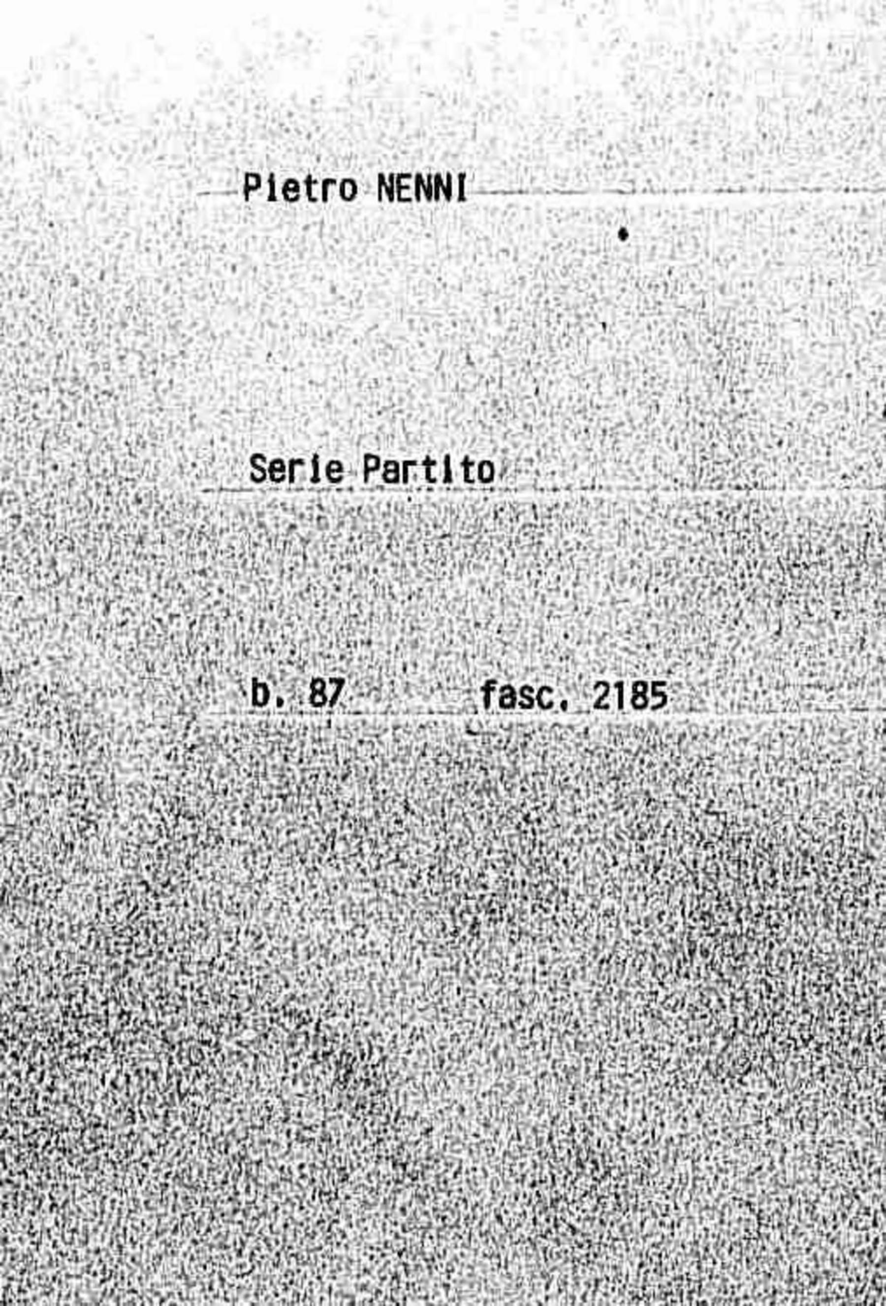 Documentazione relativa alla direzione di Pietro Nenni dell'Avanti!, 1944 apr. - ott.