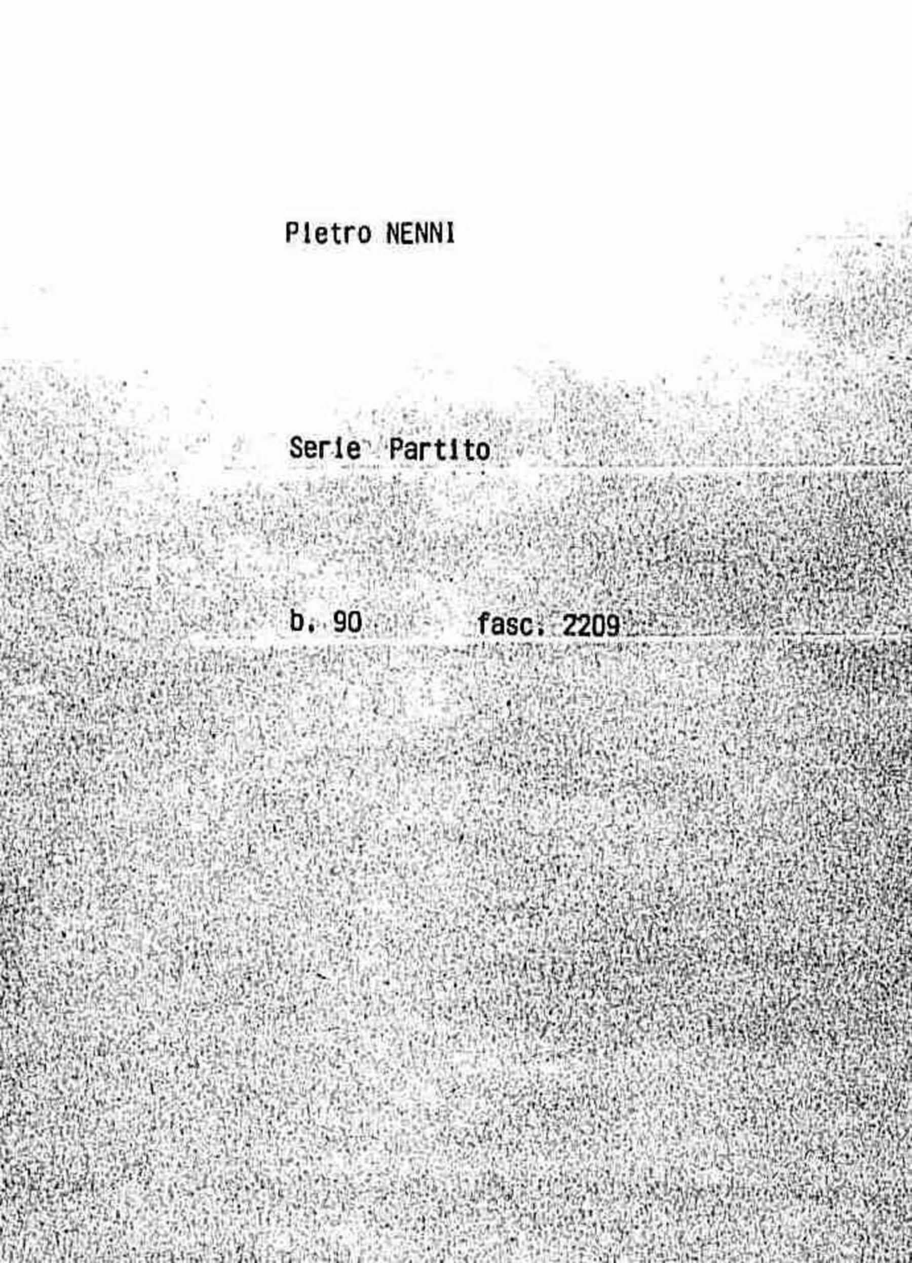 Comitato Centrale del PSI 28-30 giugno e 7 novembre 1953, 1953 giu. 28 - 30