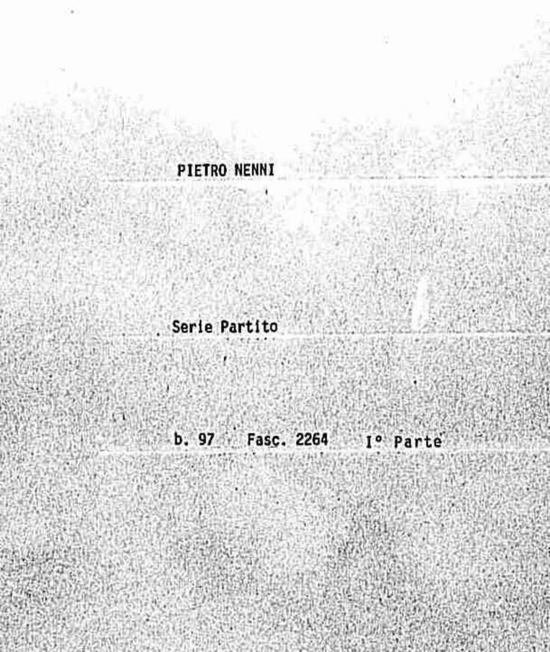 Lettera di Pietro Nenni ai compagni per l'unificazione socailista in vista del XXXVI Congresso, 4 settembre 1965, 1965 set.