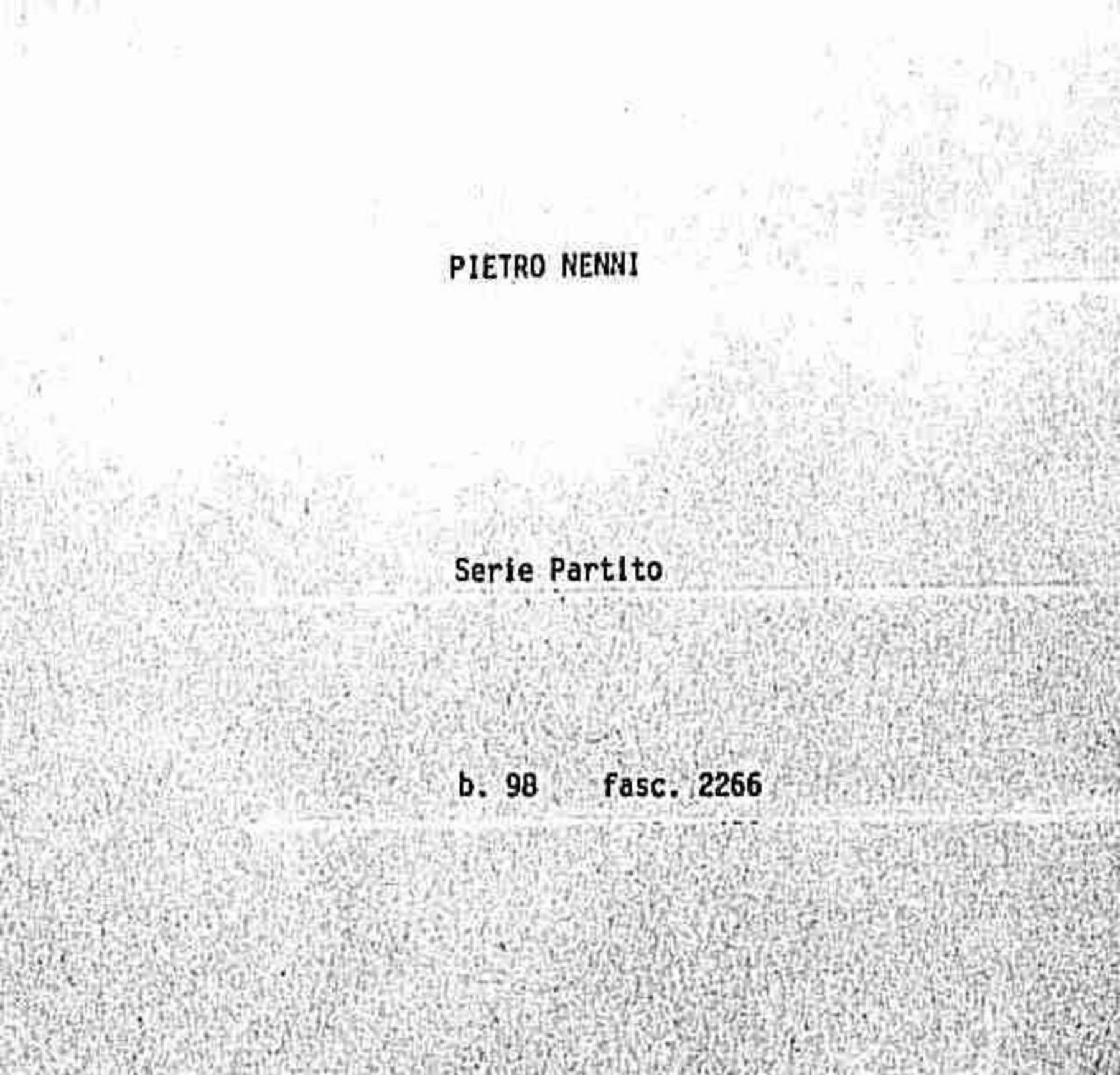 Appunti di Pietro Nenni relativi alla crisi ministeriale febbraio 1966, 1966 gen. - feb.