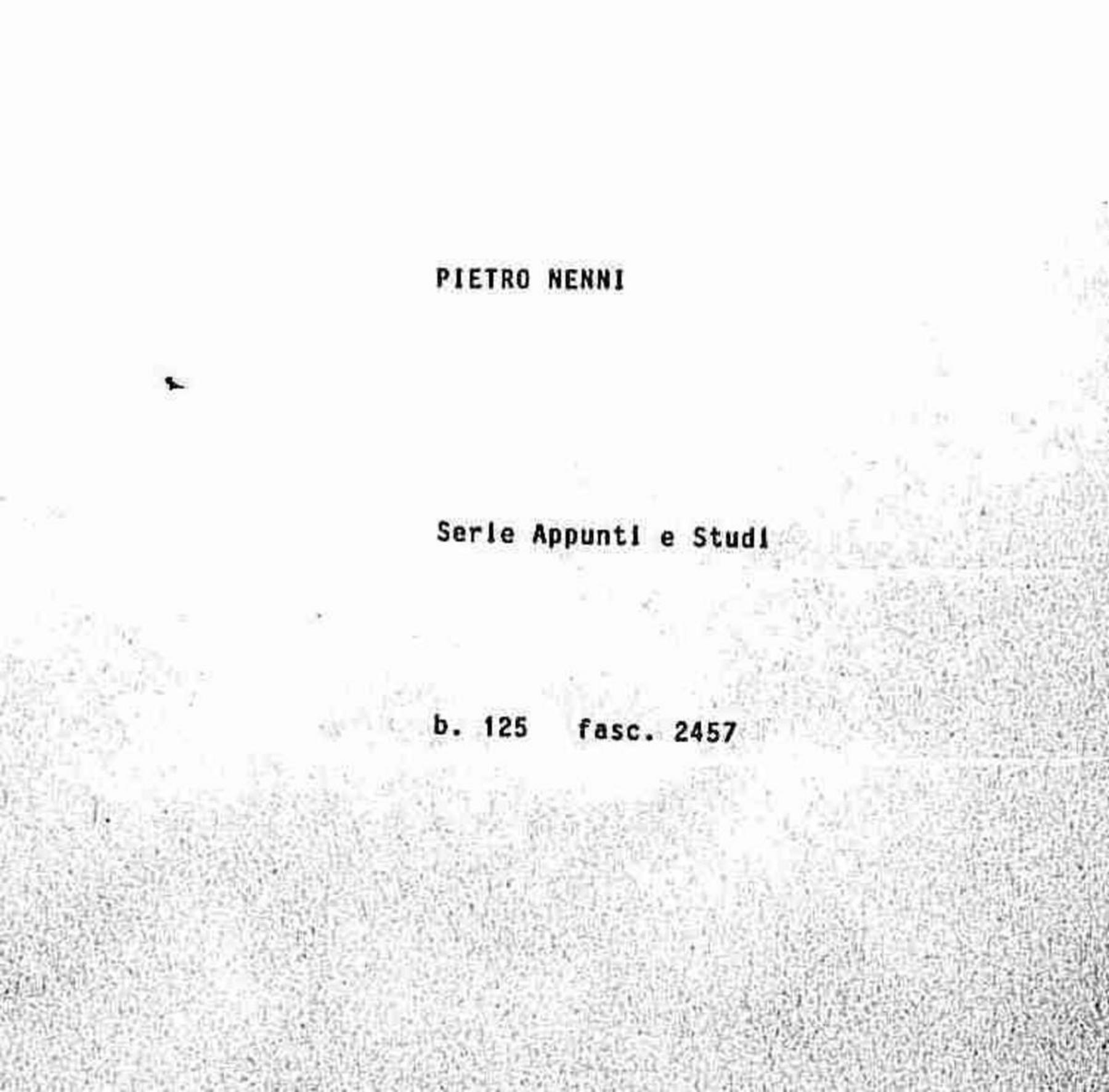 Note varie, 1960 - 1964