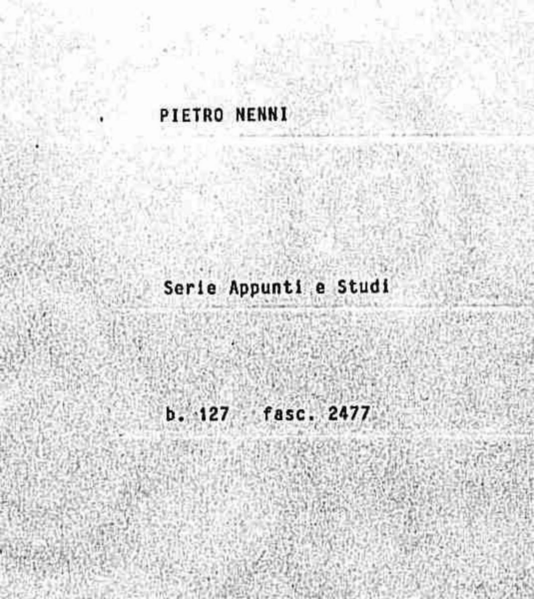 Note sul PCI, 1965