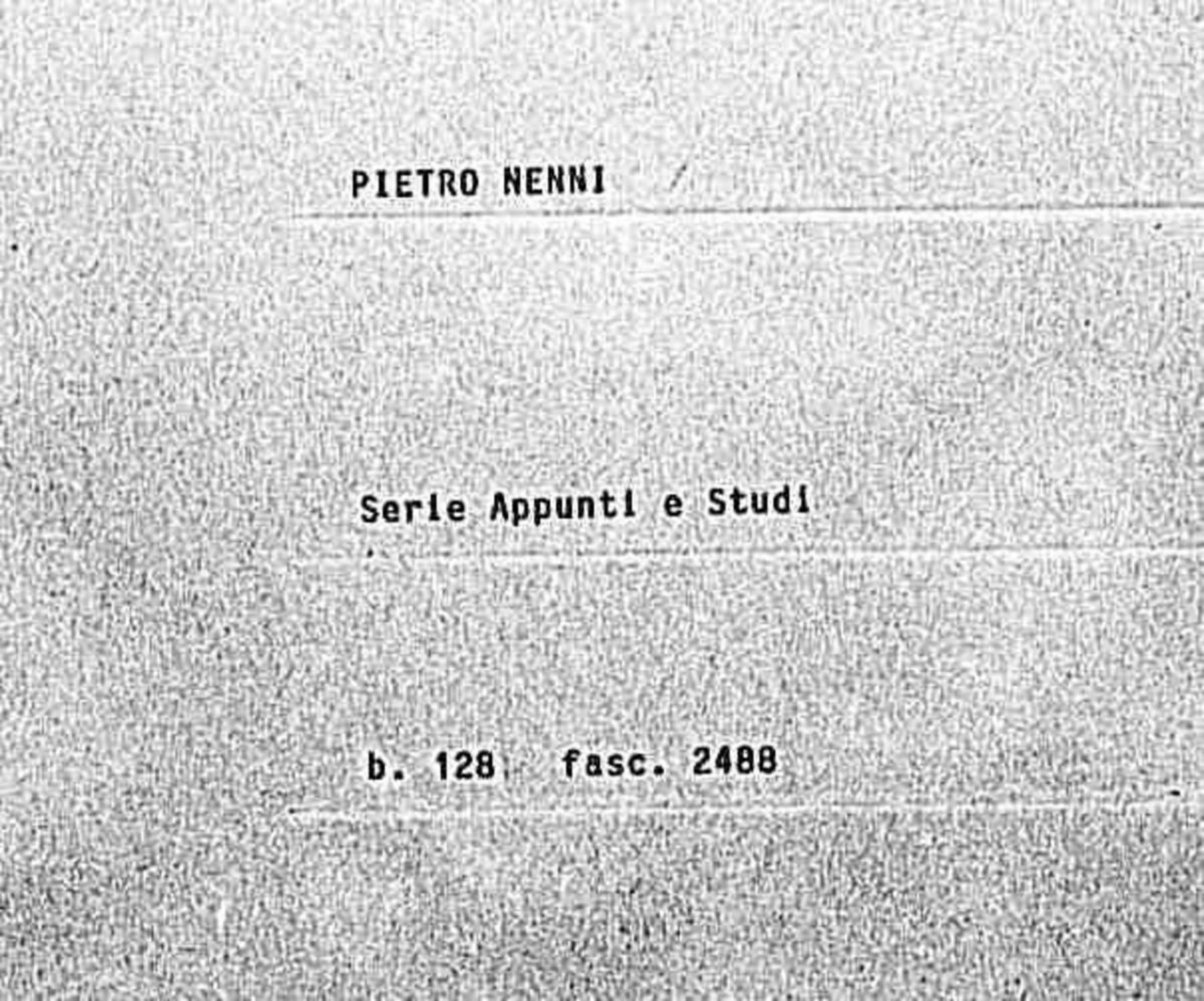 Appunti sul Convegno nazionale D.C., 1968 nov. 20 - 24