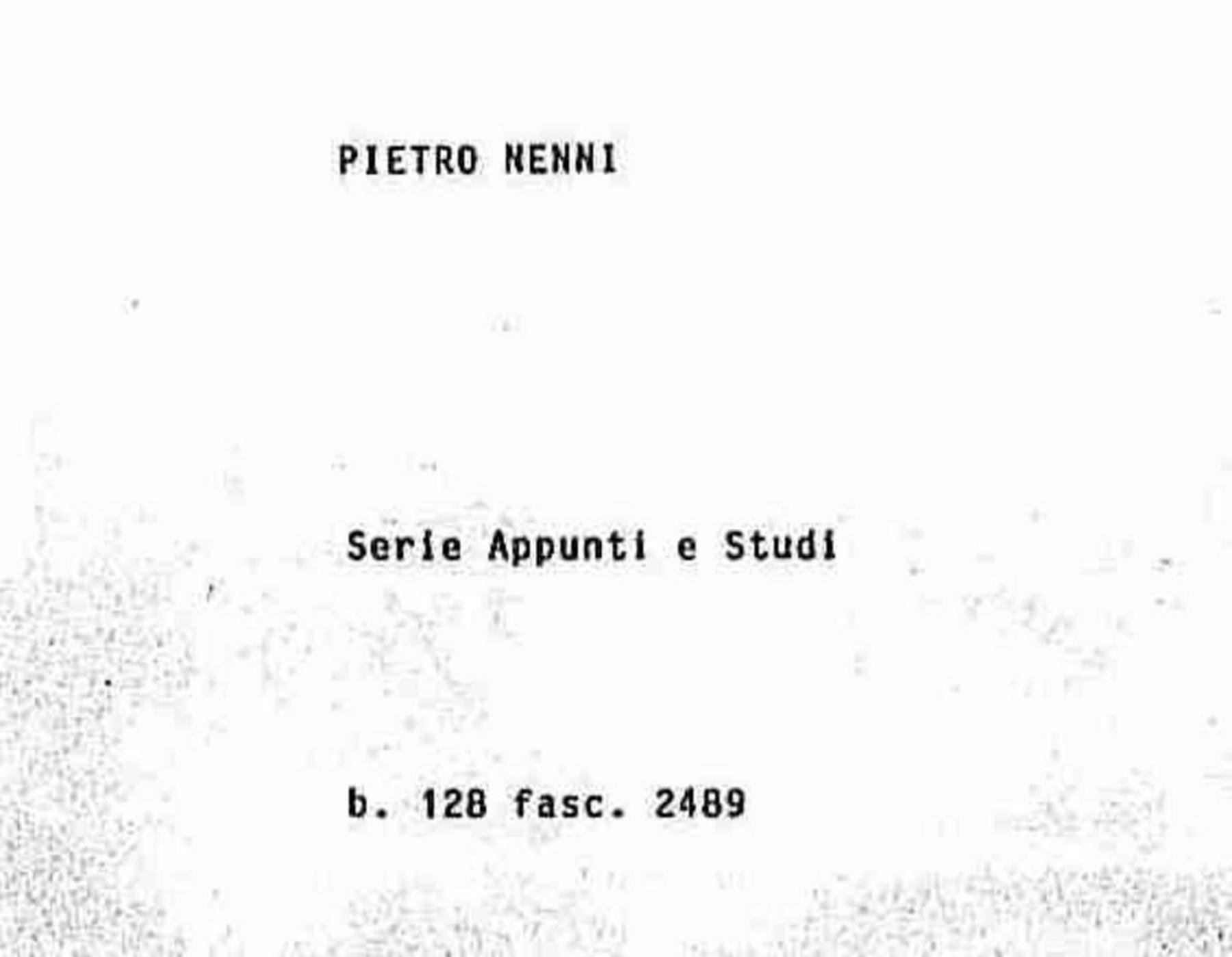 Appunti argomenti diversi, 1968