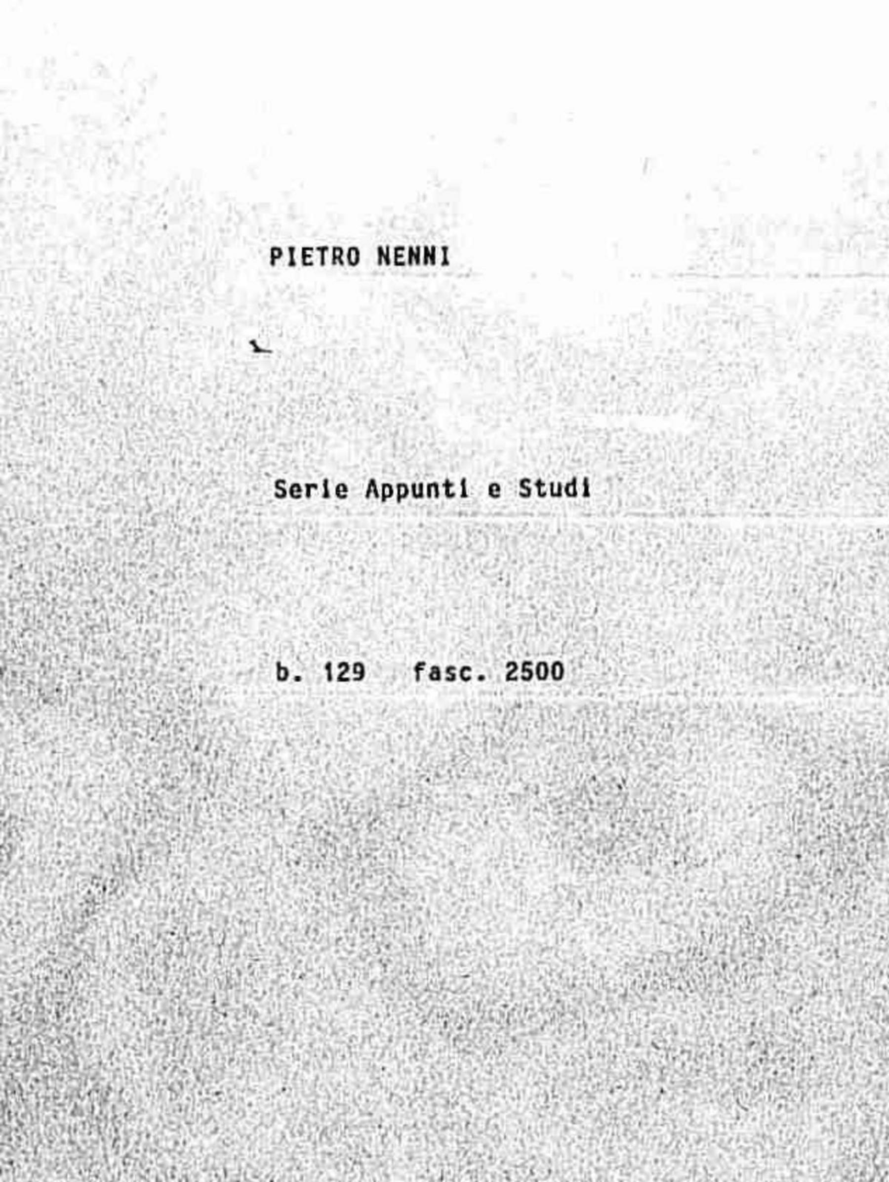 Appunti su Consiglio nazionale della Dc, 1971 set. 25 - 30