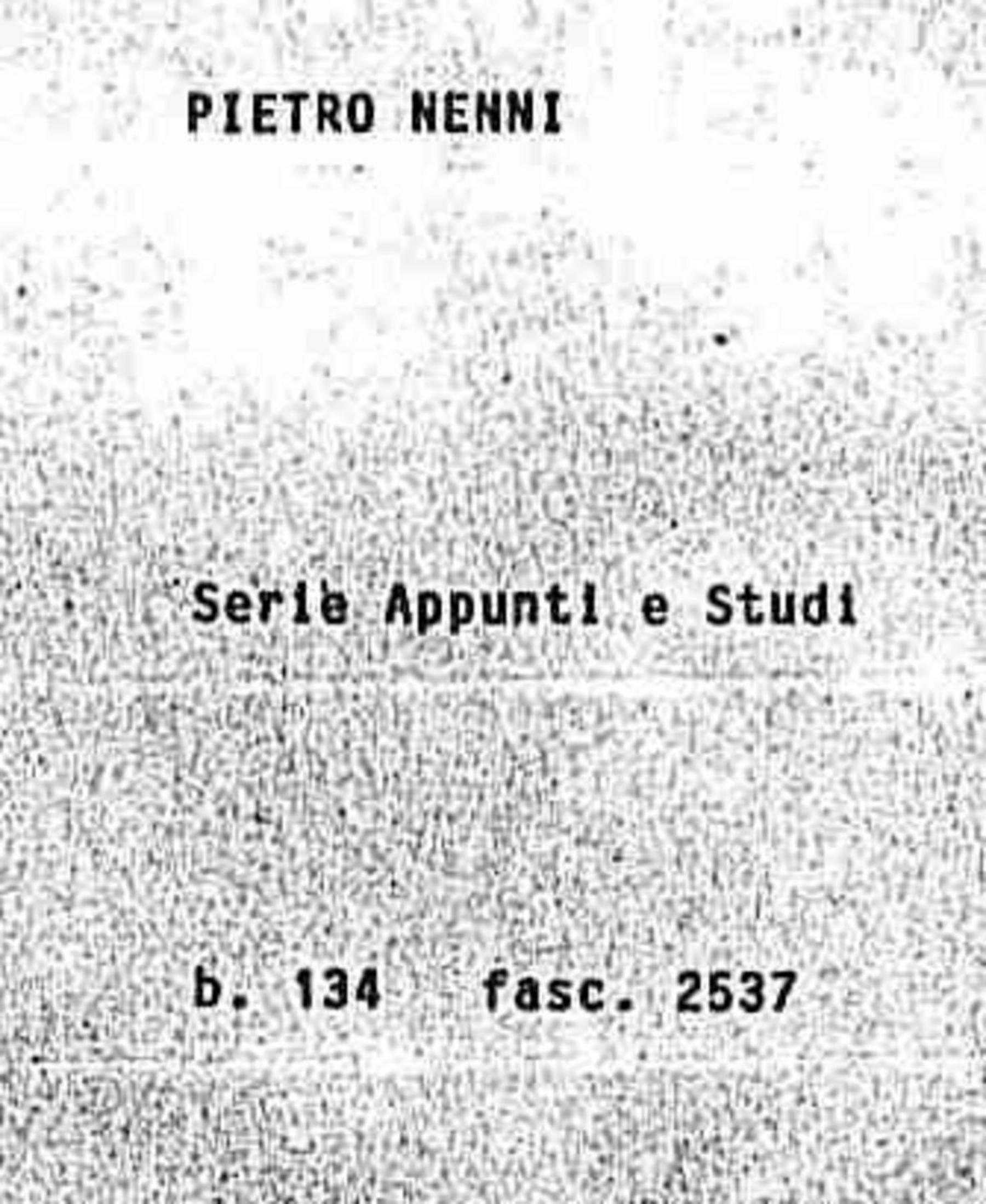 Articolo ms per l'Avanti!, 1976