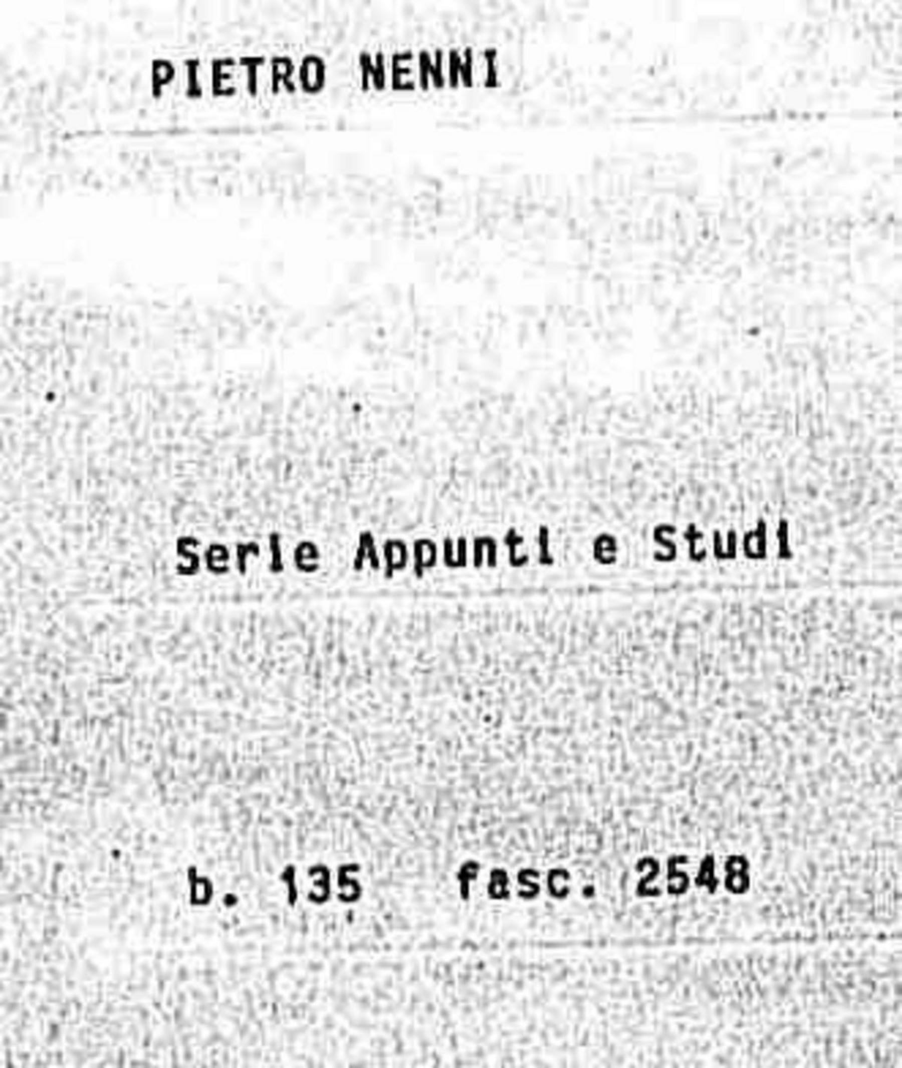 Appunti autografi sull'accordo di governo, 1977