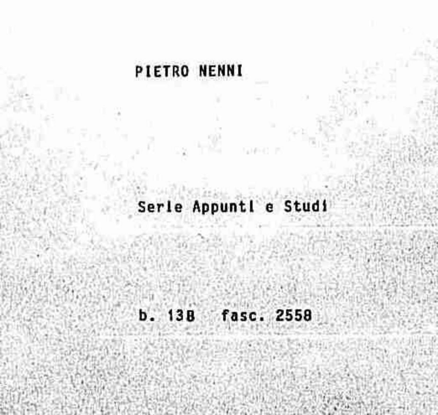 Ultima intervista non pubblicata sull'Avanti!, 1979