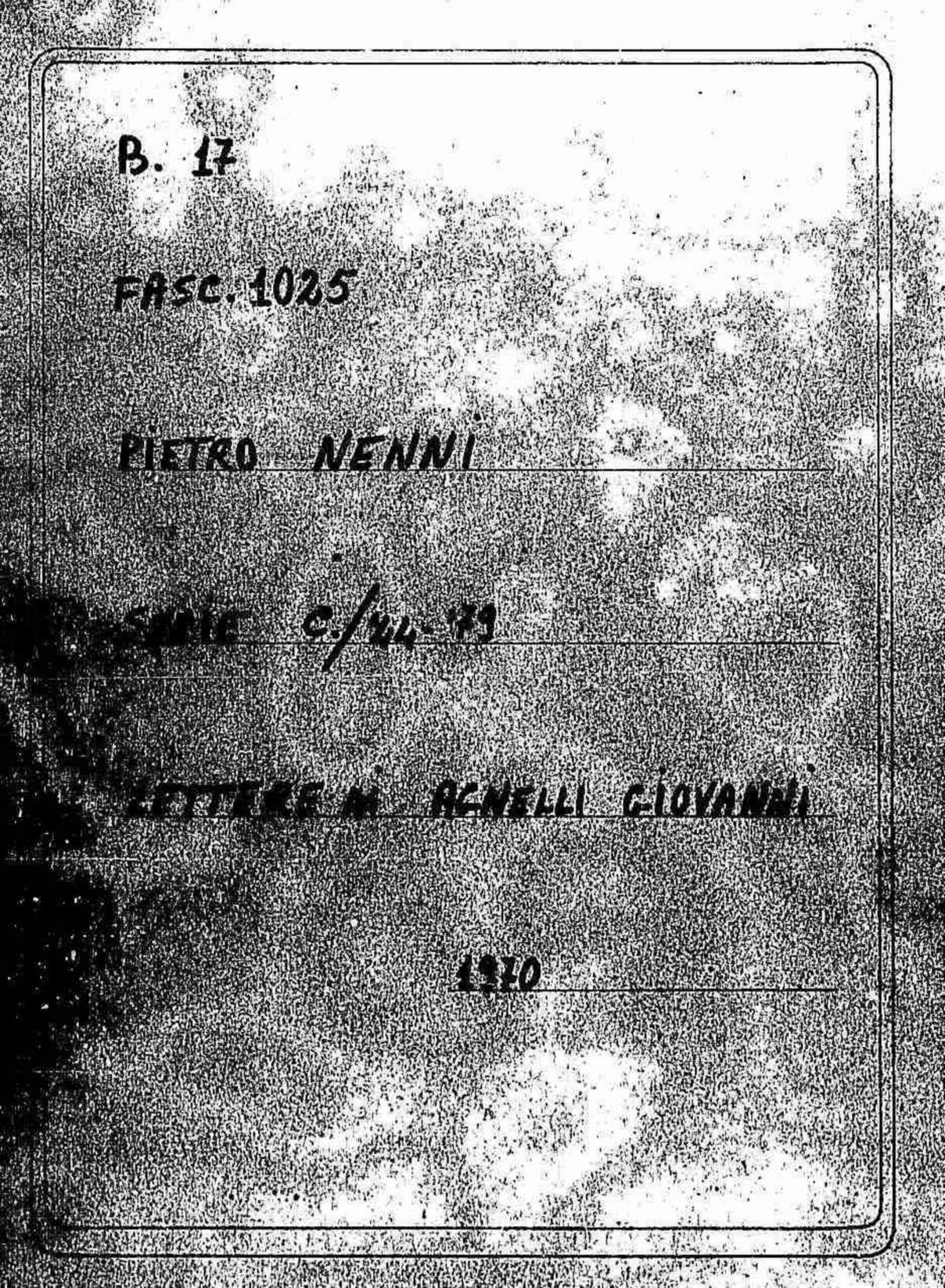 Agnelli Giovanni, 1970 nov. 27
