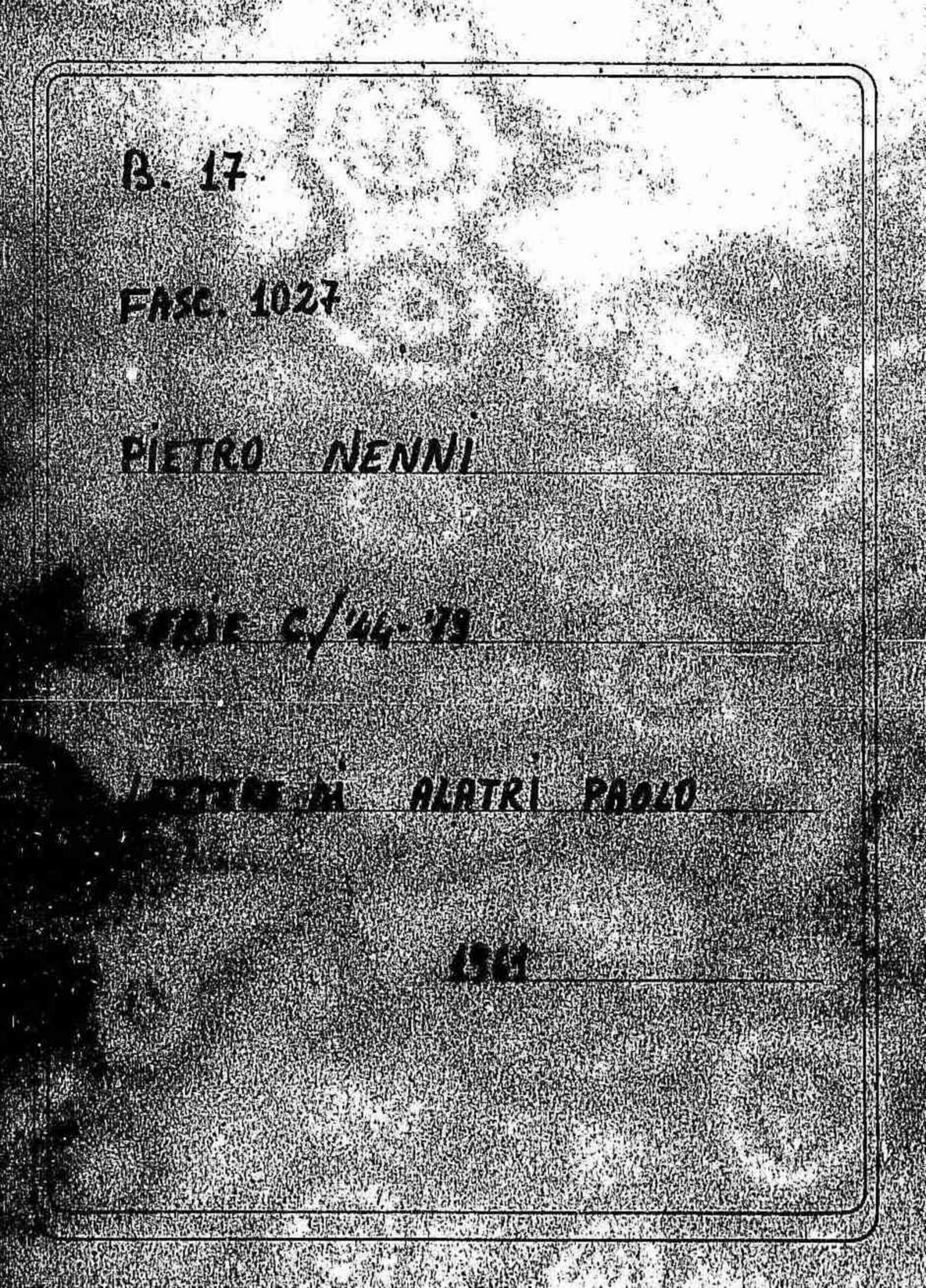 Alatri Paolo, 1961 apr. 7