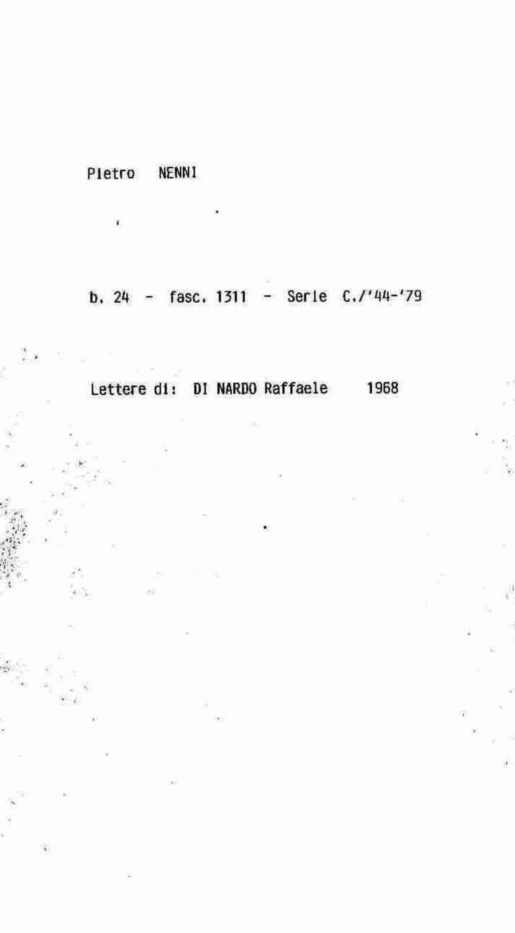 Di Nardo Raffaele, 1968 gen. 2