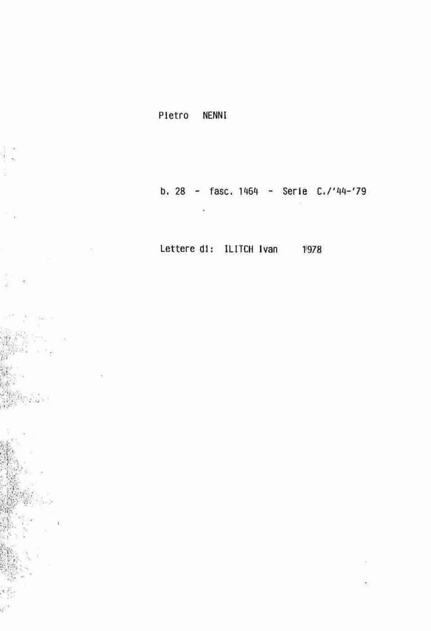 Ilitch Ivan, 1978 feb. 4