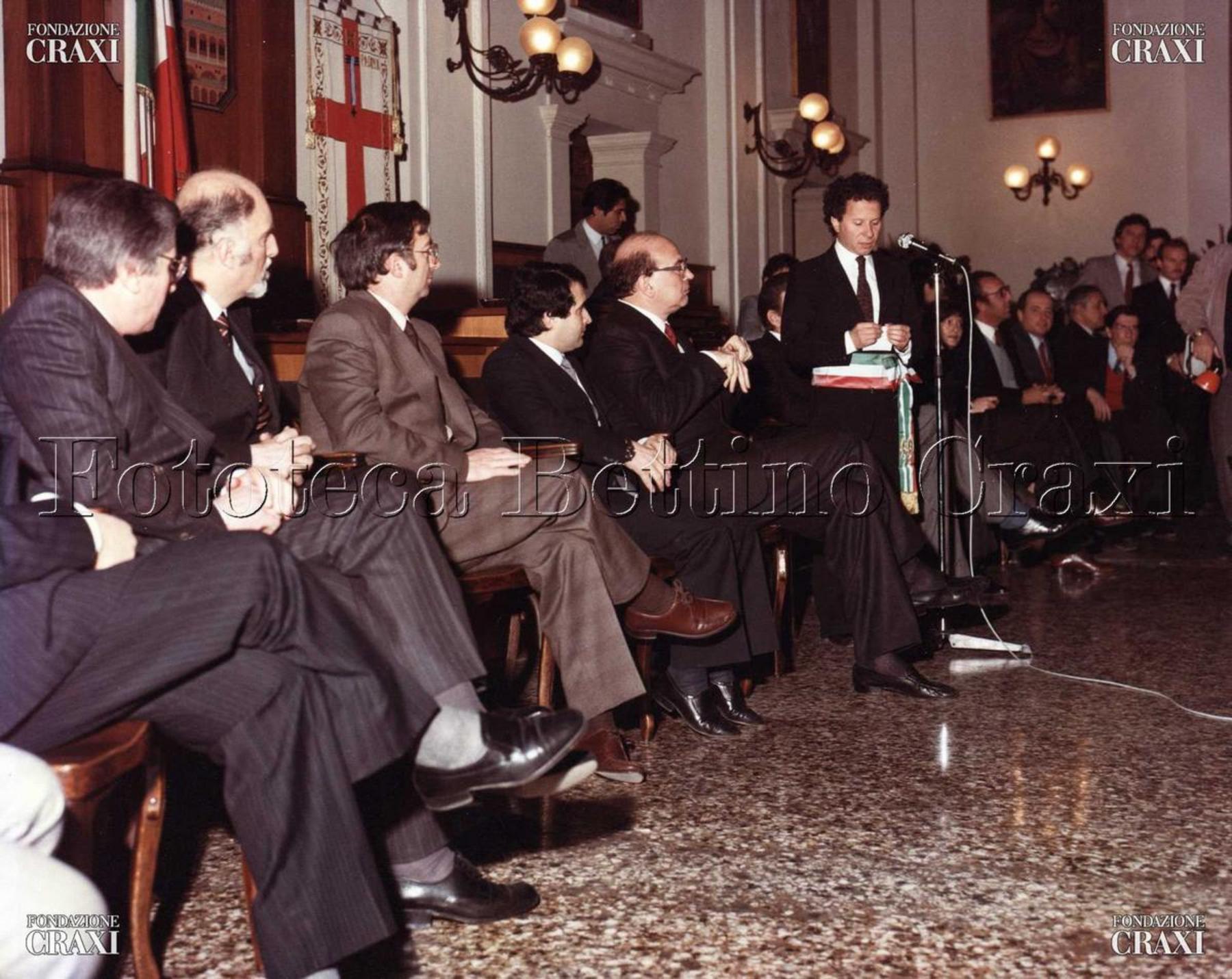 "Visita a Padova", 1984 mag. 12