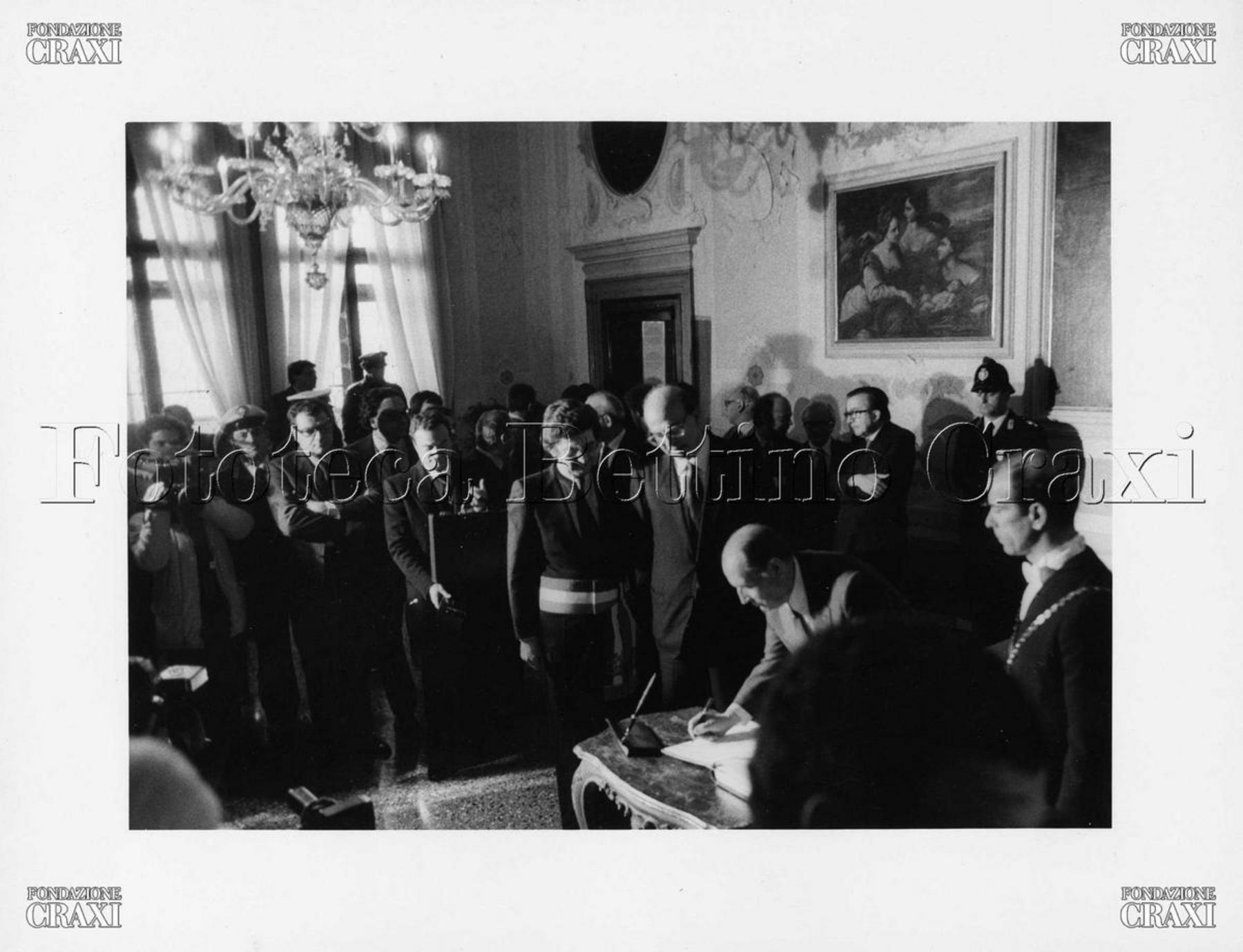 Vertice italo-francese, Venezia (17-18 novembre 1983), 1983 nov. 17 - 18