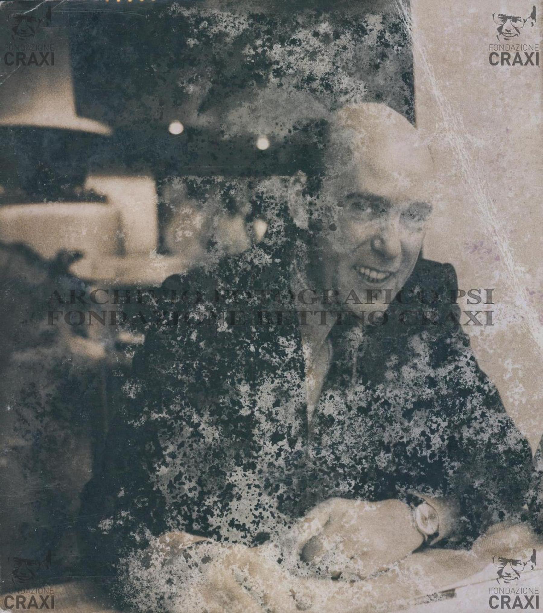 Fulvio Cerofolini ritratto da Antonio Sansone, 1970-1979