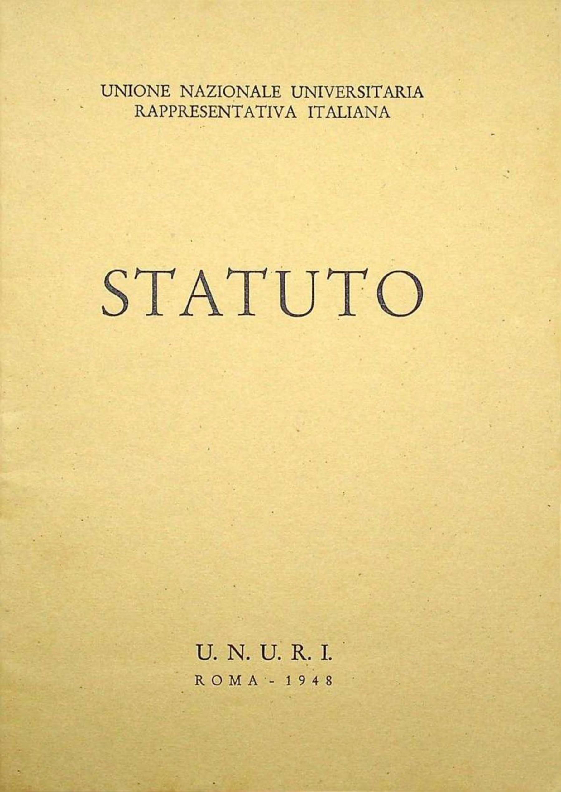 Statuto, 1948